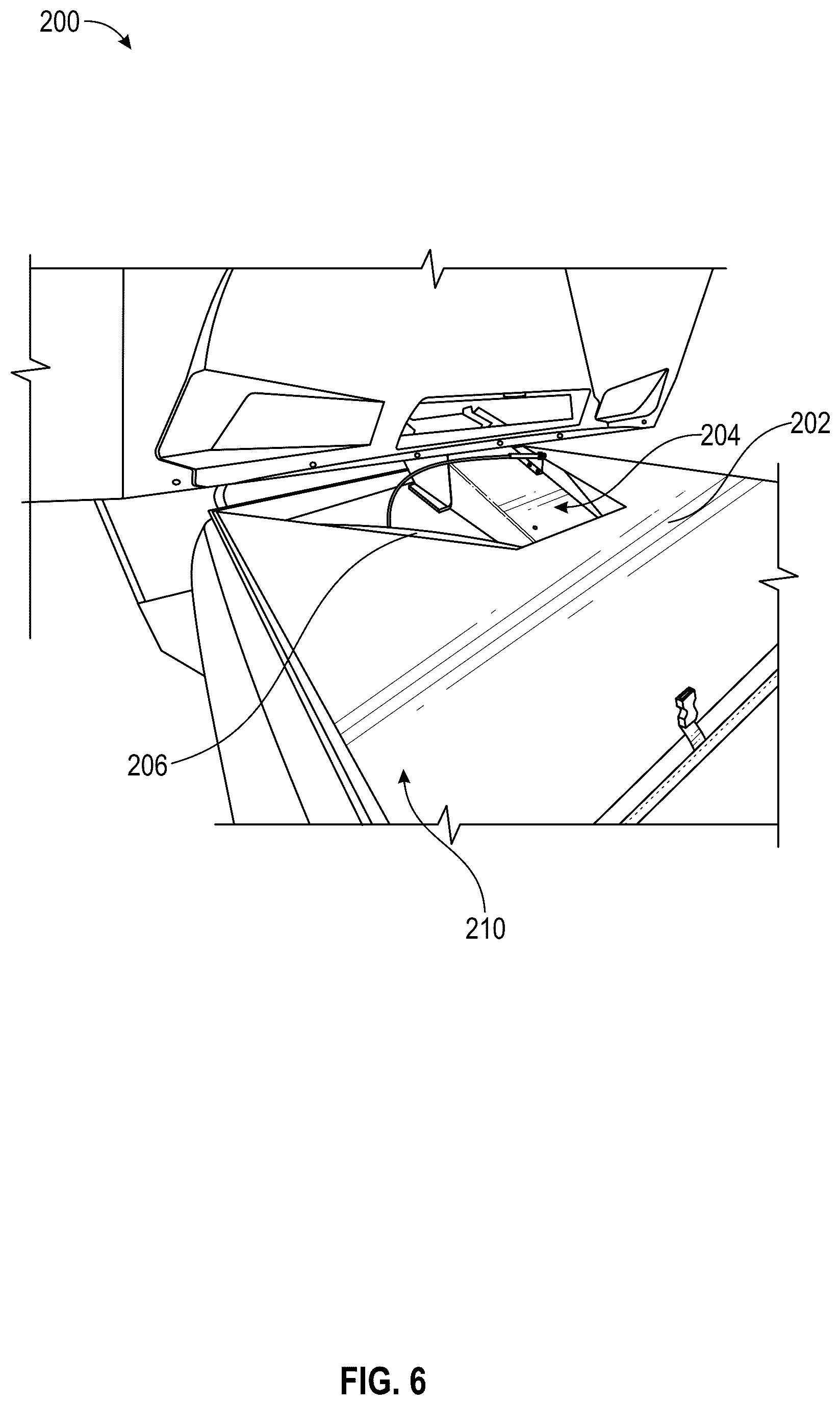 Patent US12090828 Figure 5 – Tonneau cover system