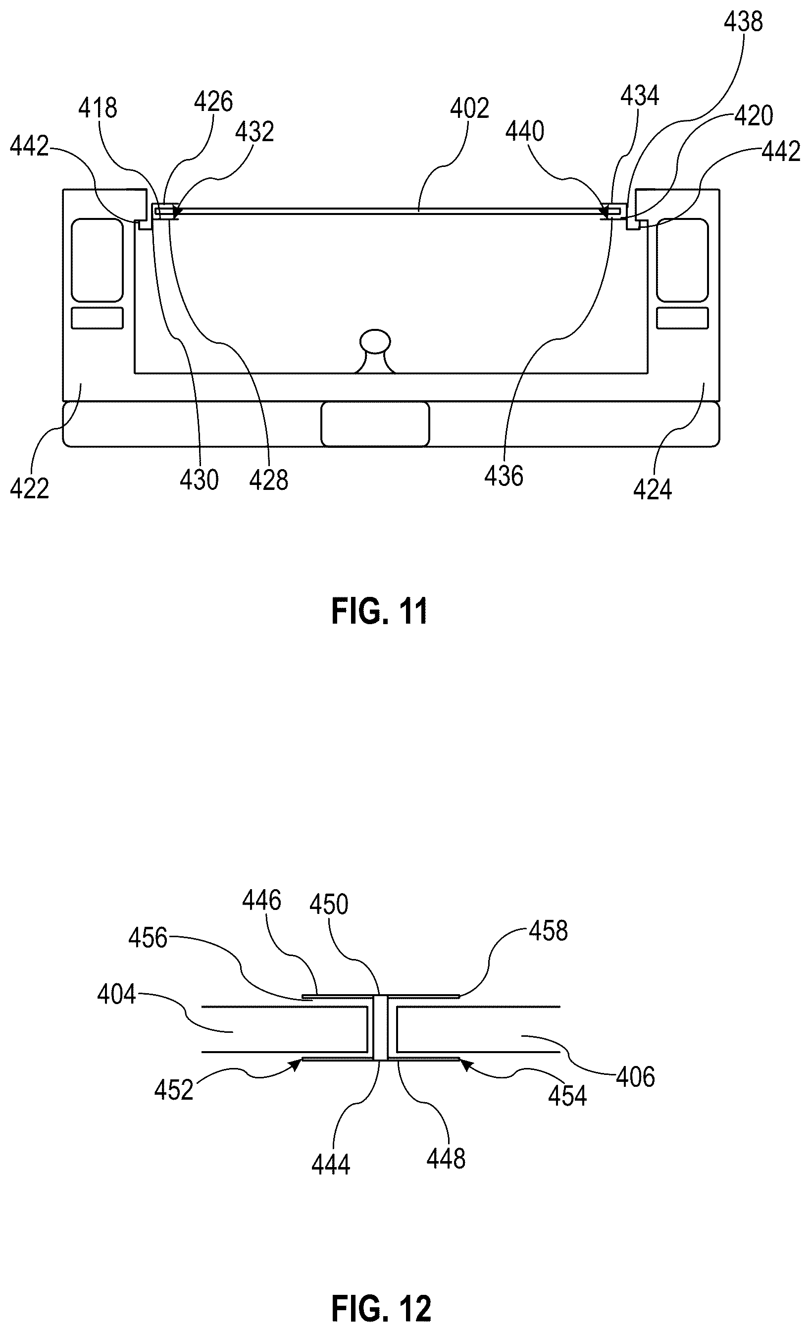 Patent US12090828 Figure 10 – Tonneau cover system