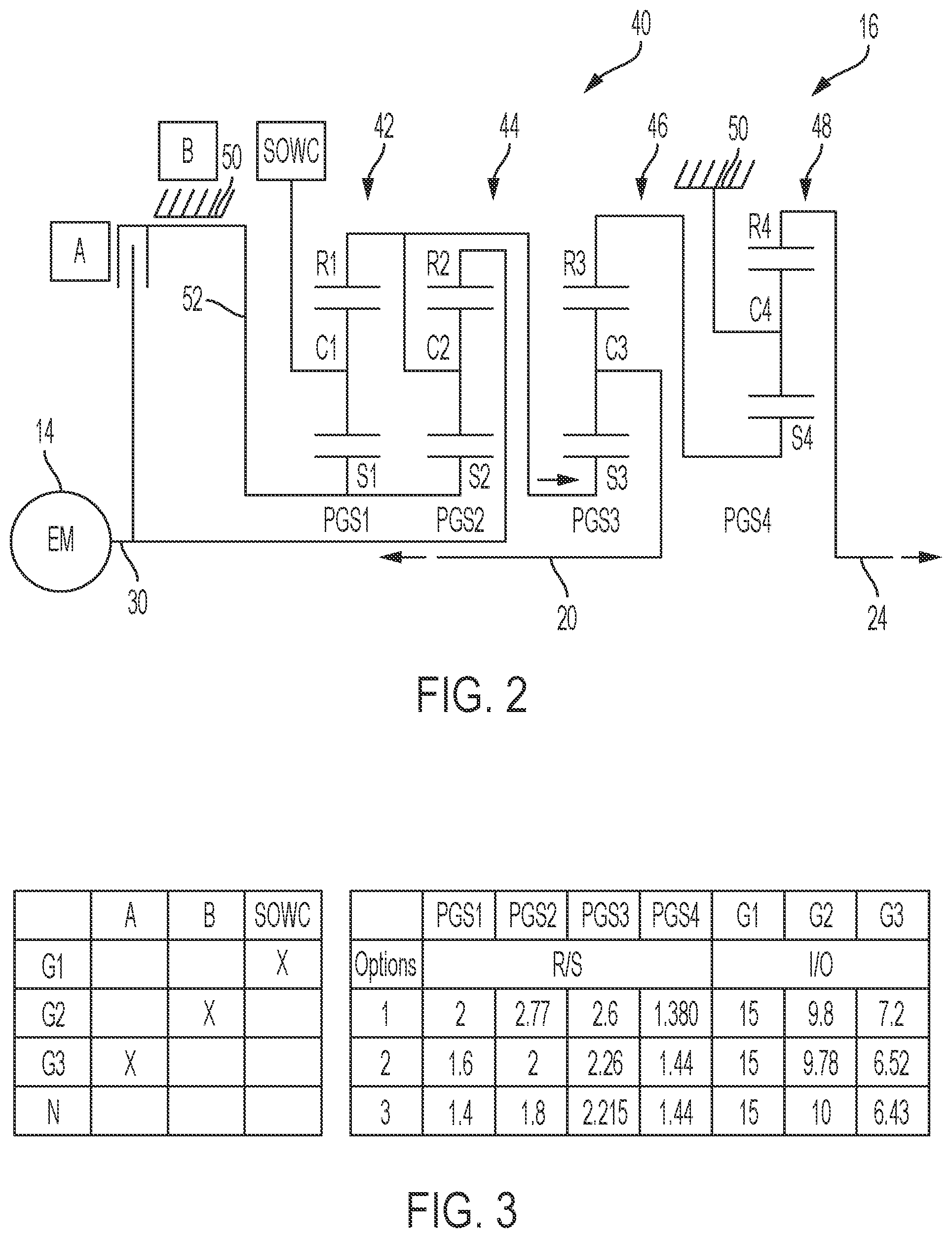 Patent US12090829 Figure 2 – Gearbox for electric vehicle