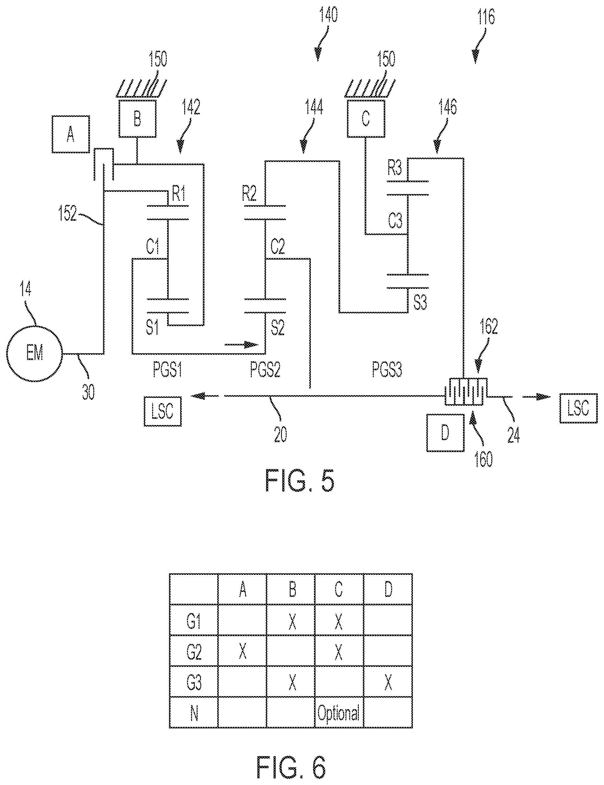 Patent US12090829 Figure 4 – Gearbox for electric vehicle
