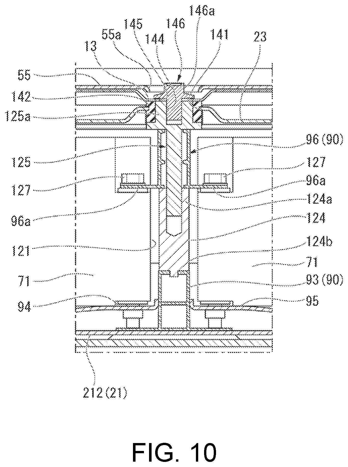 Patent US12090831 Figure 10 – Vehicle body lower structure
