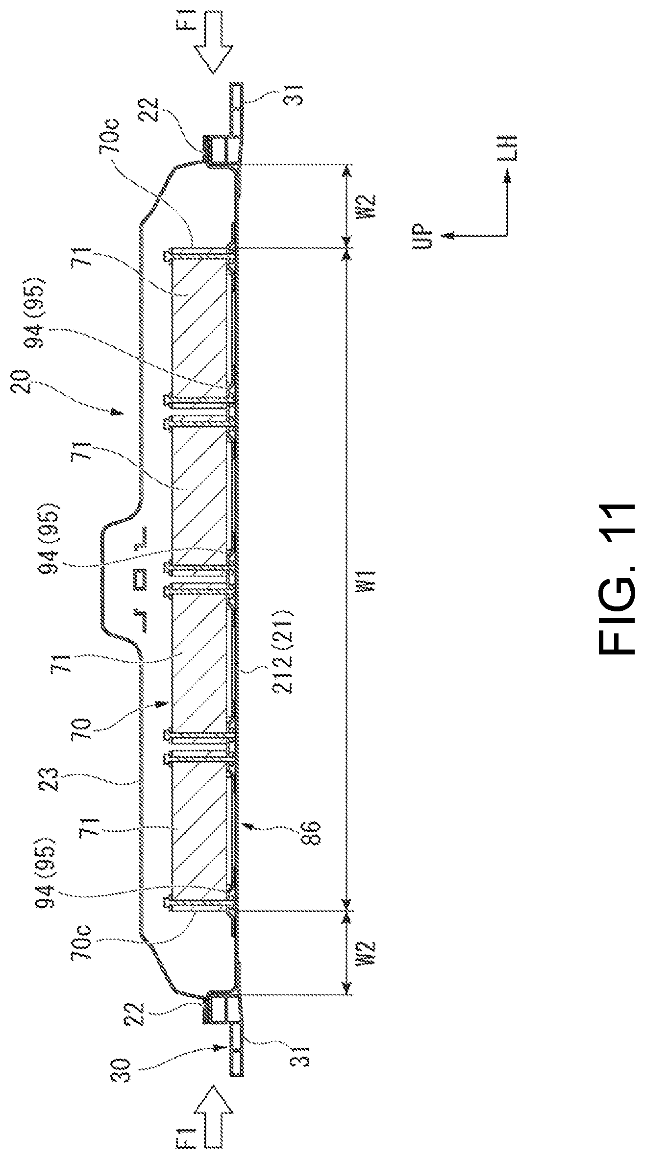 Patent US12090831 Figure 11 – Vehicle body lower structure