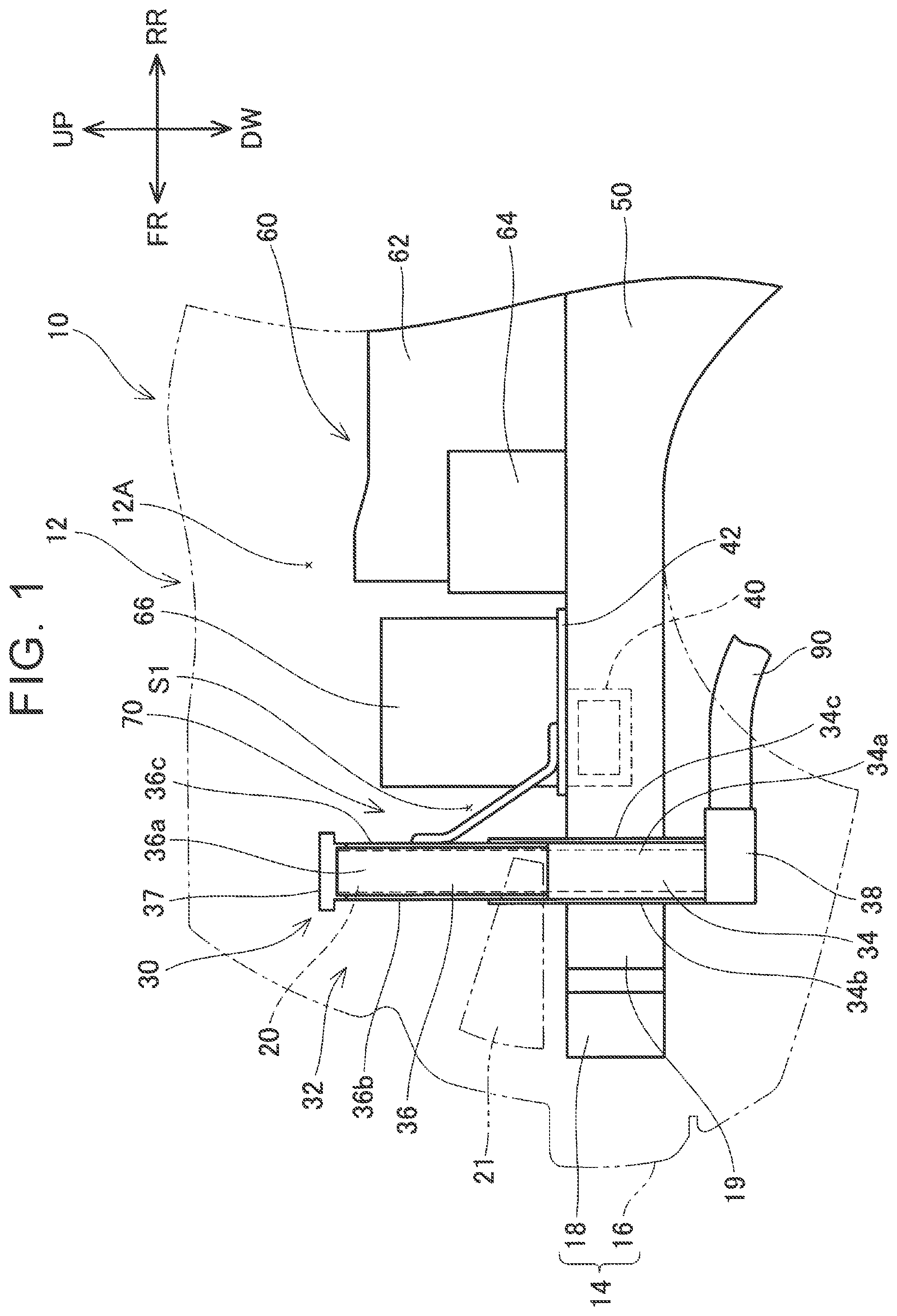 Patent US12090834 — Vehicle — Figure 1