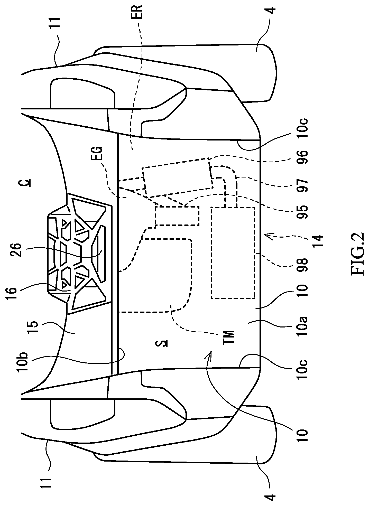 Patent US12090836 Figure 2 – Off-road vehicle