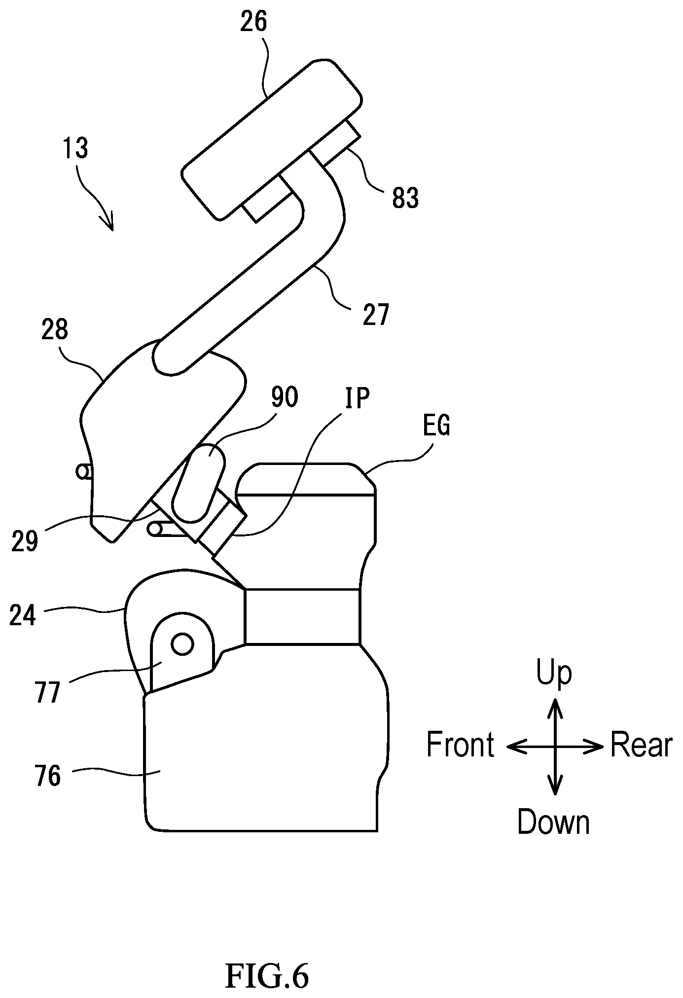 Patent US12090836 Figure 6 – Off-road vehicle