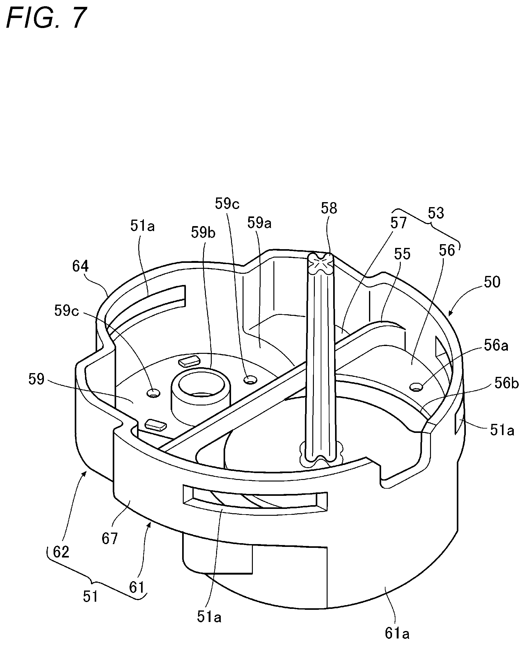 Patent US12090838 Figure 7 – Valve device for fuel tank