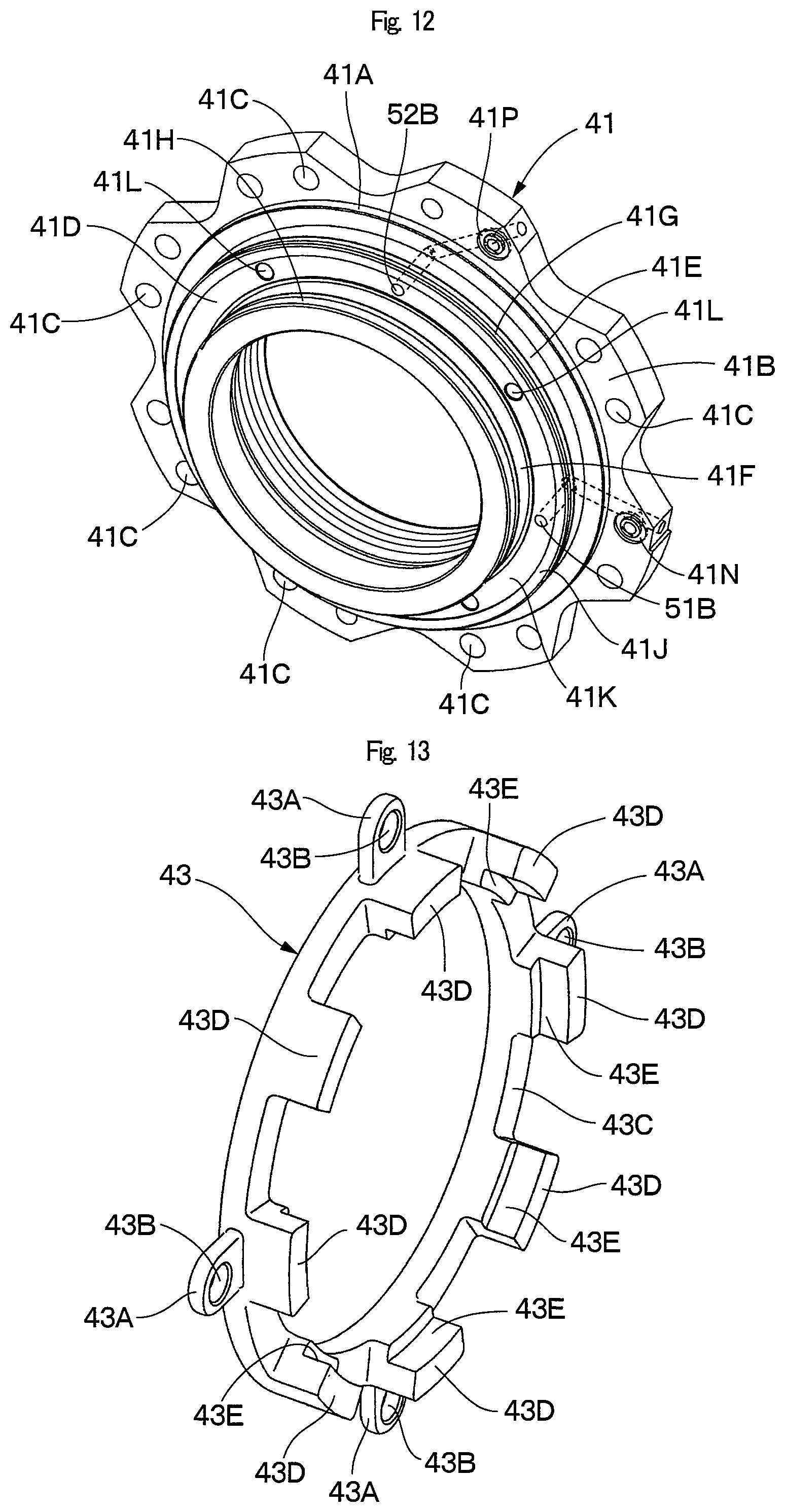 Patent US12090841 Figure 9 – Vehicular axle device