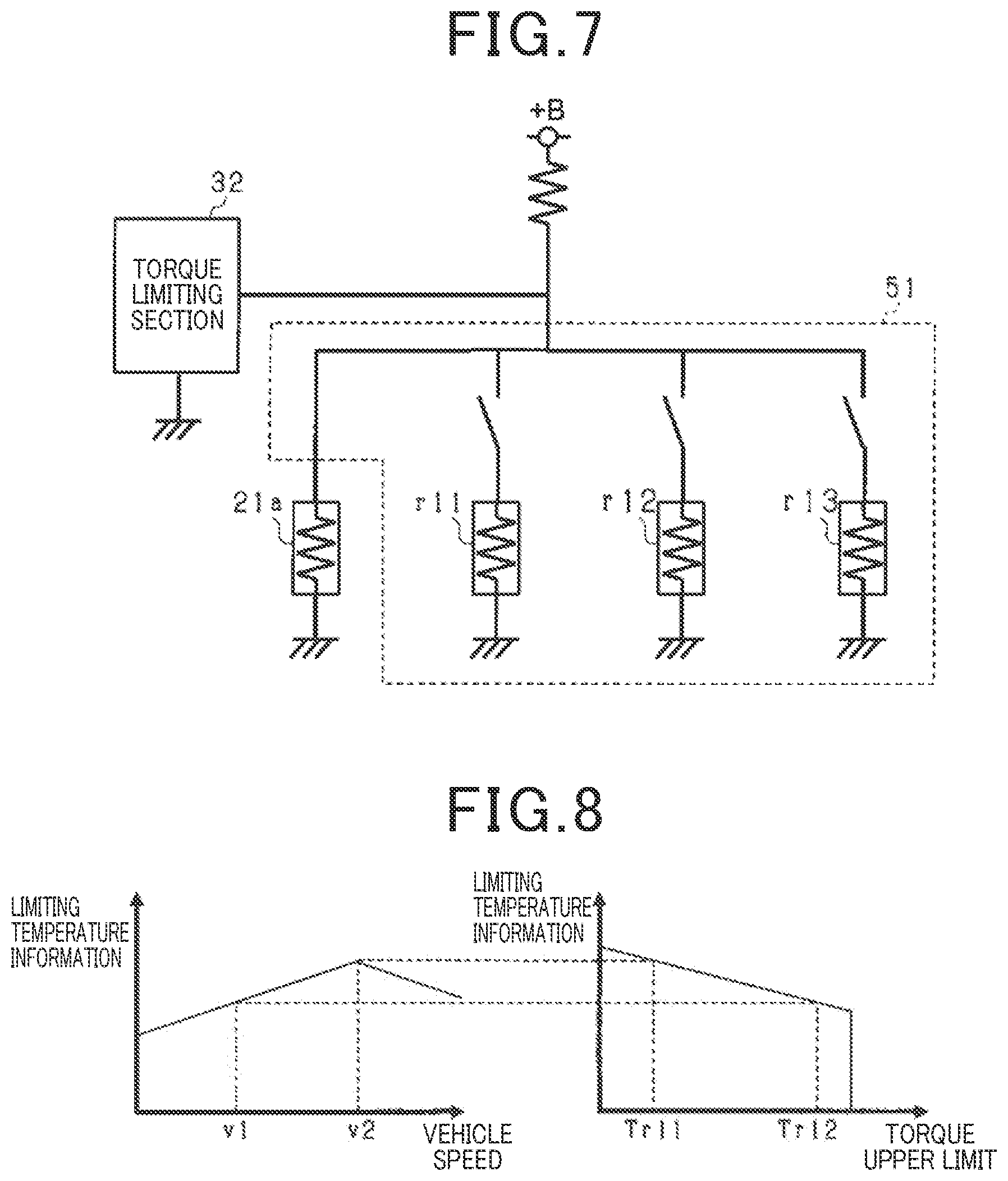 Patent US12090843 Figure 6 – Drive control device for vehicle
