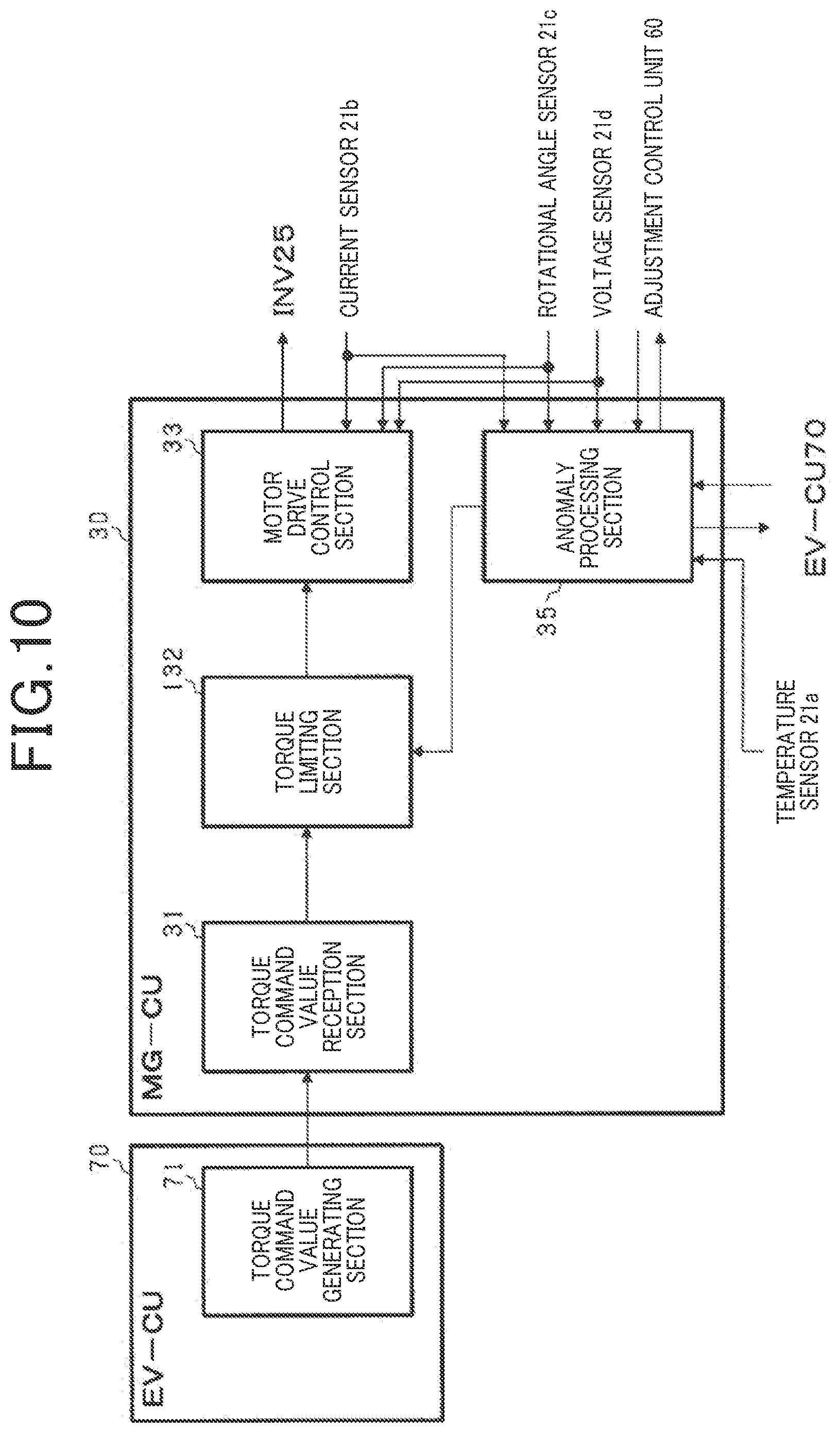 Patent US12090843 Figure 8 – Drive control device for vehicle