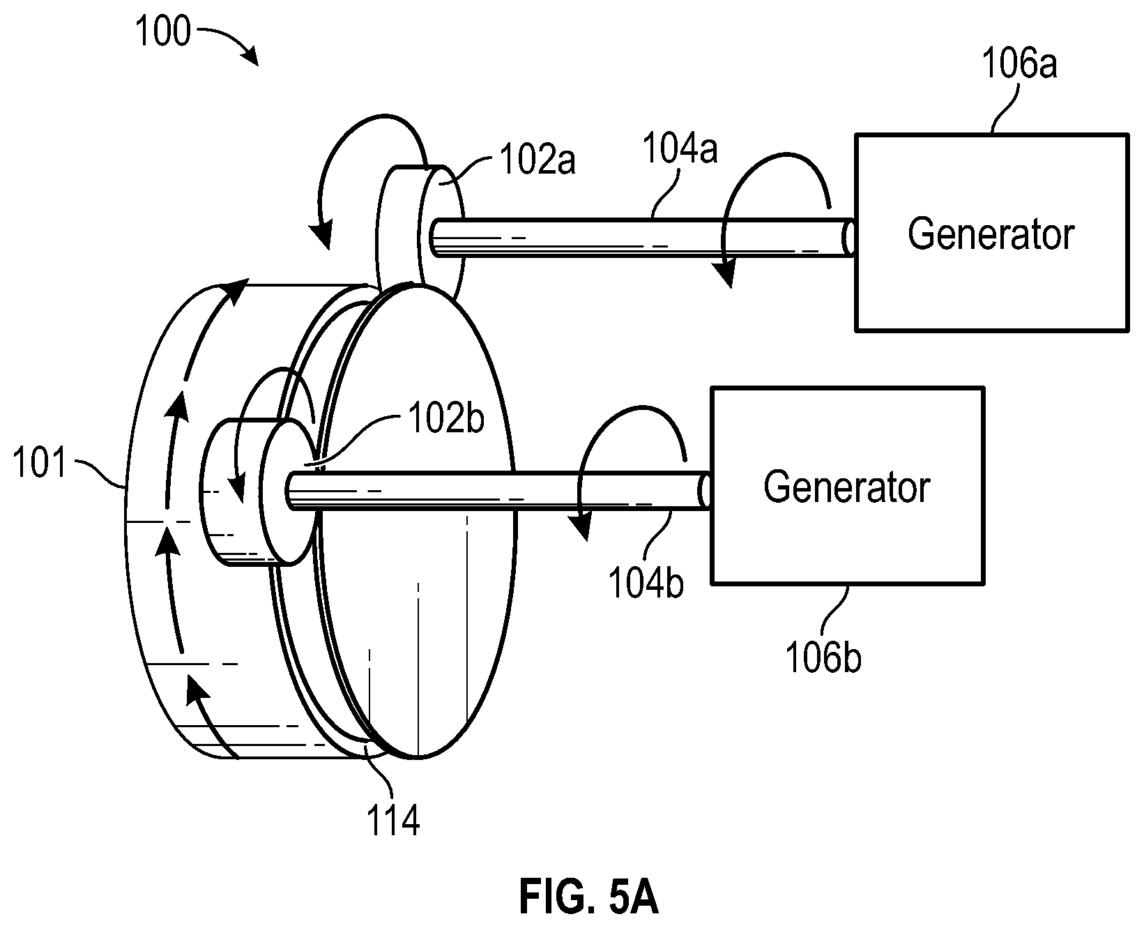 Patent US12090844 Figure 7 – Flexible arm generator