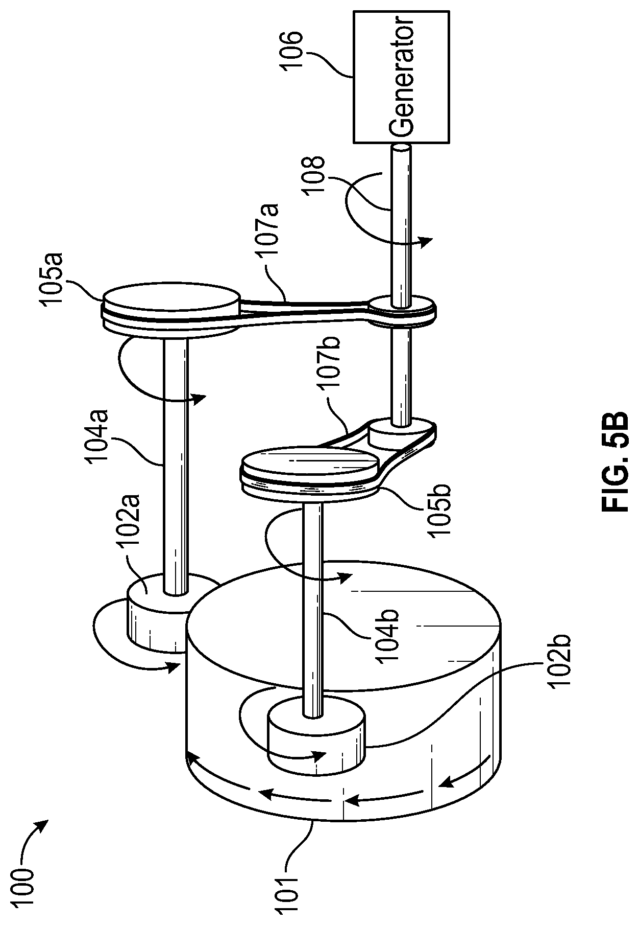 Patent US12090844 Figure 8 – Flexible arm generator