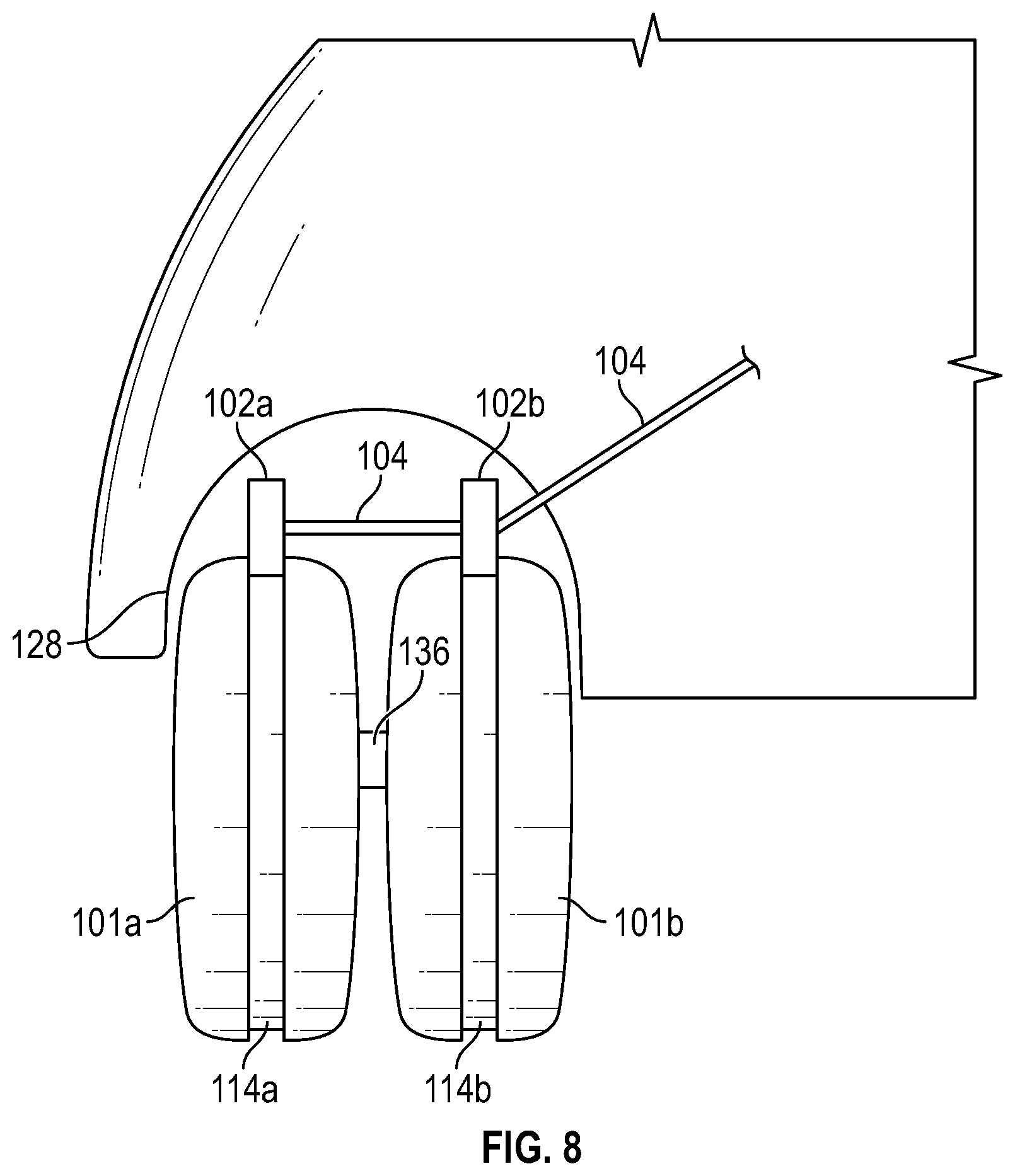 Patent US12090844 Figure 12 – Flexible arm generator