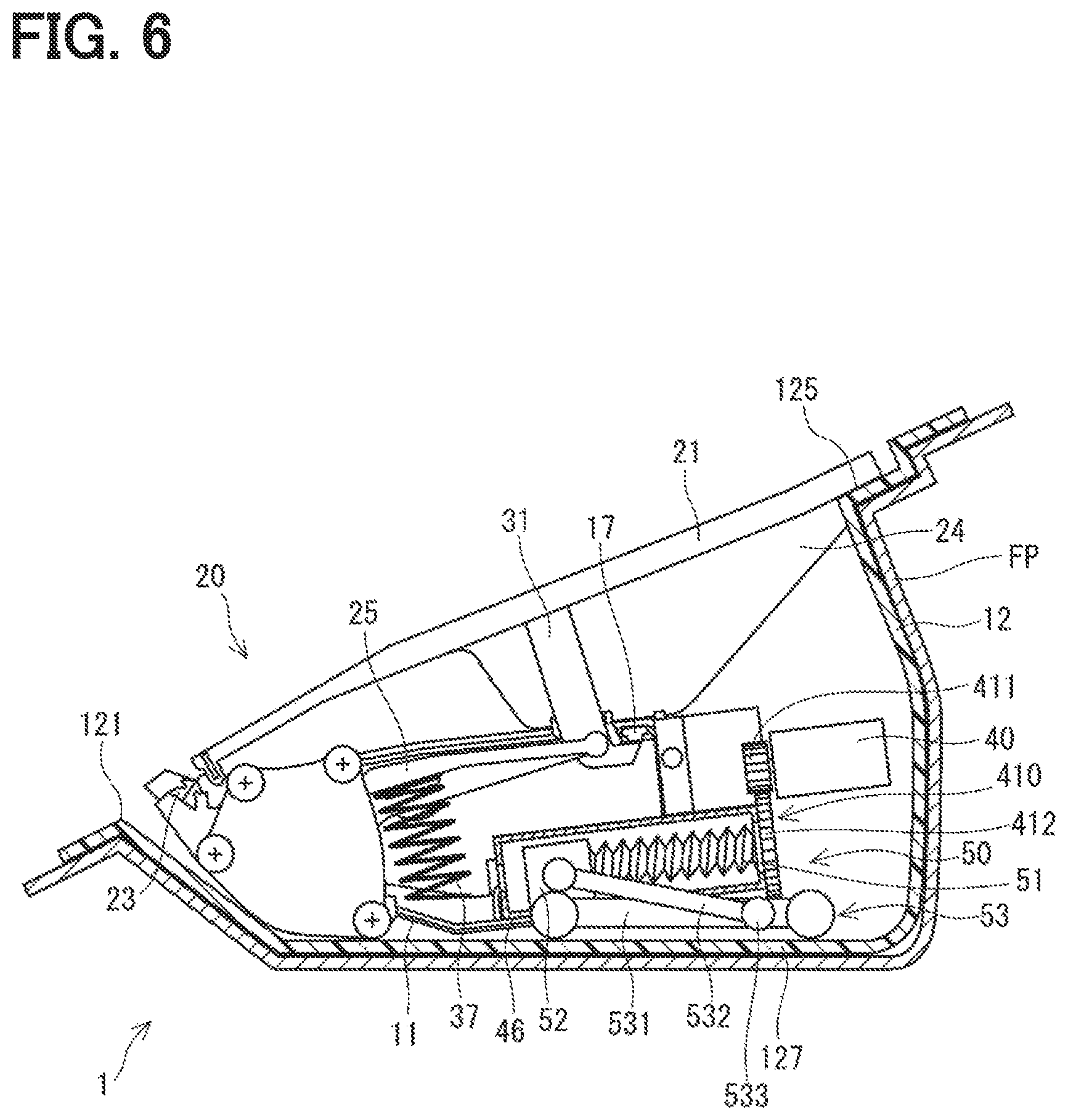 Patent US12090846 Figure 6 – Accelerator device