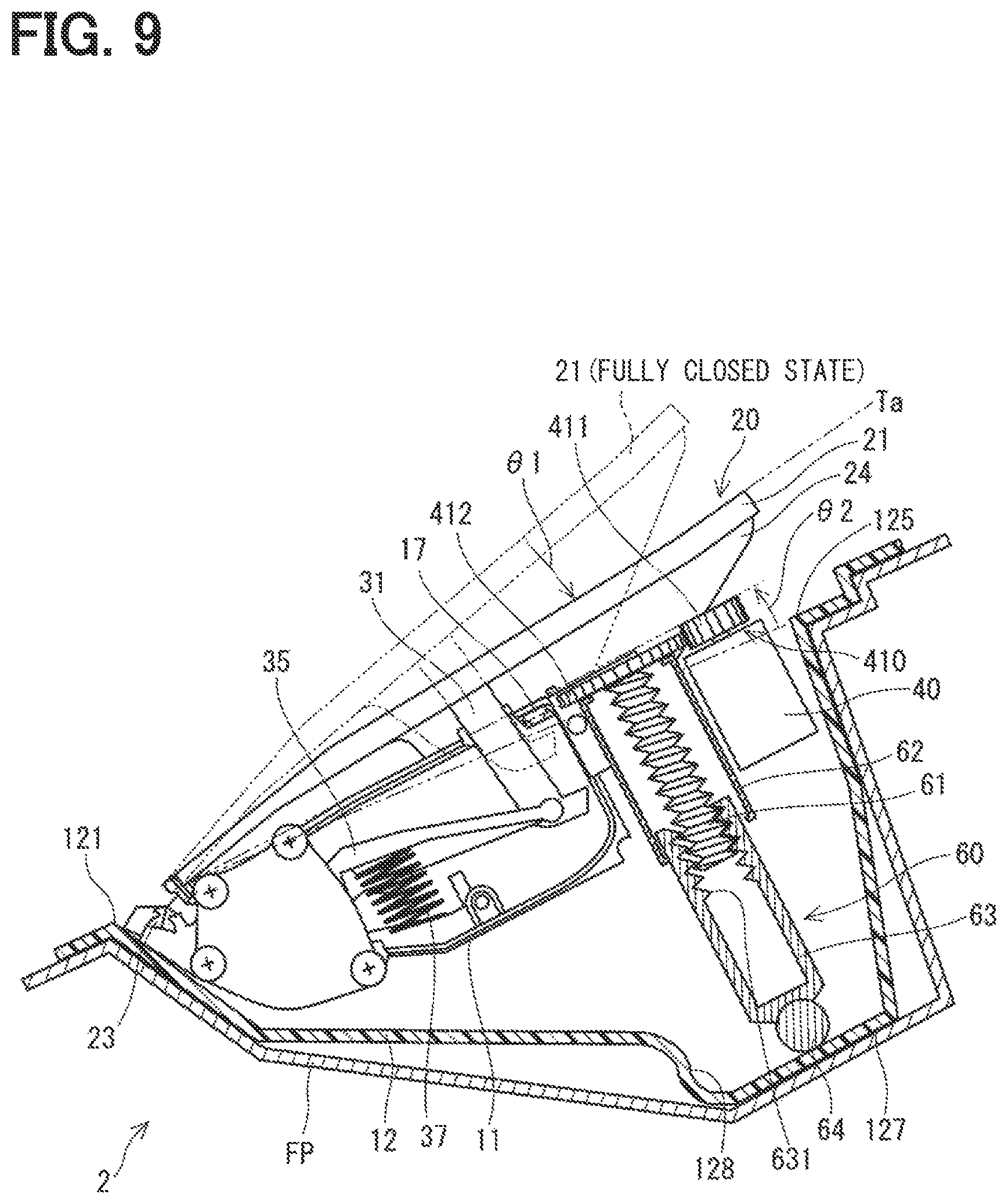 Patent US12090846 Figure 9 – Accelerator device