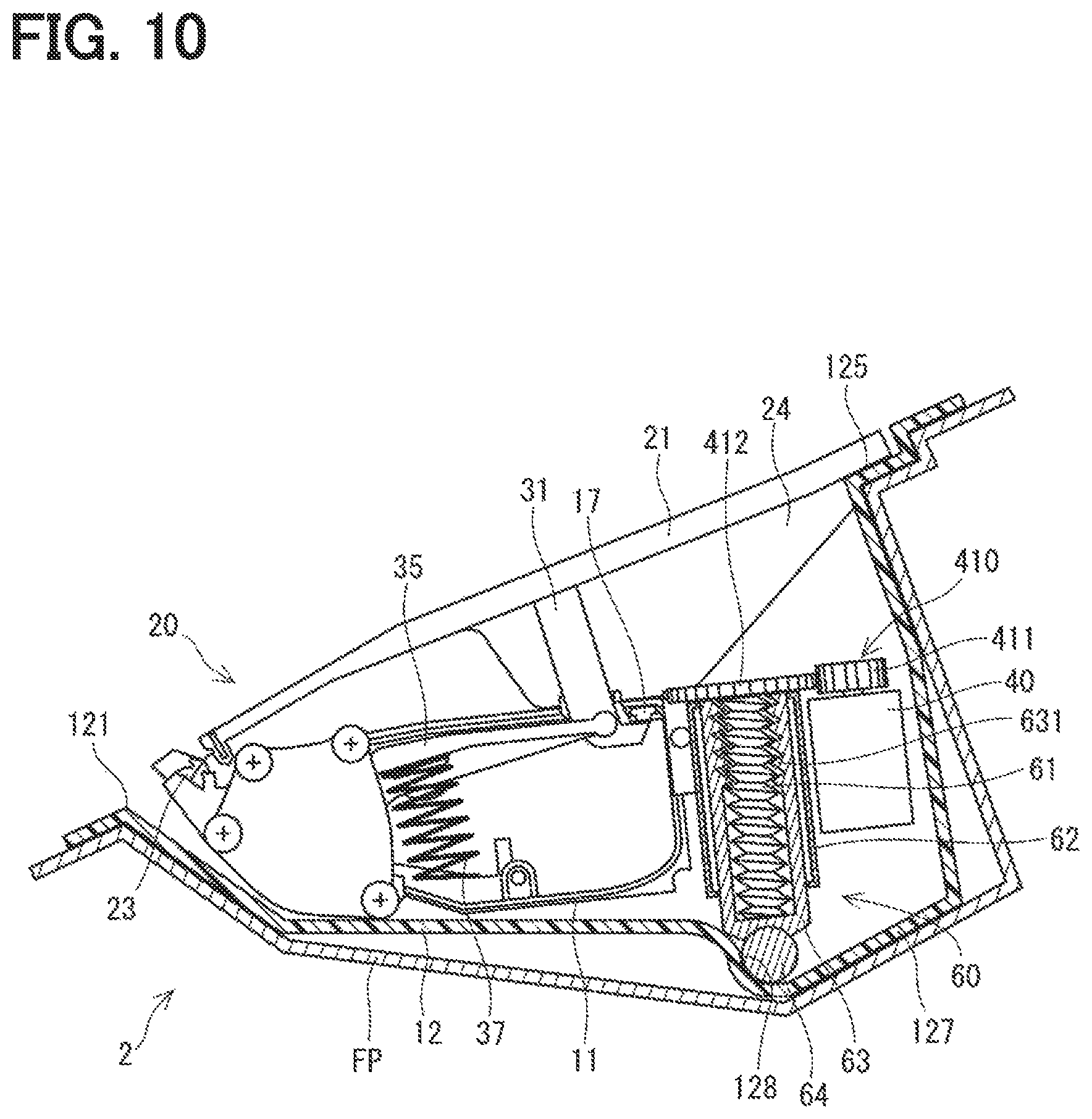 Patent US12090846 Figure 10 – Accelerator device