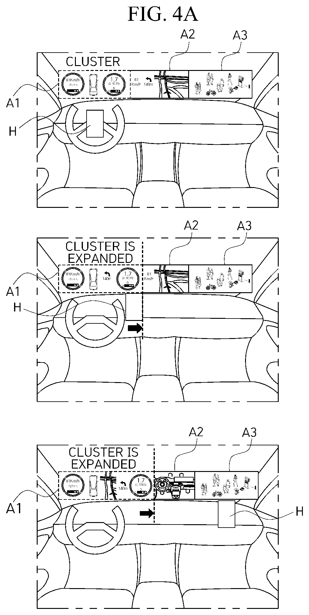 Patent US12090847 Figure 6 – Apparatus and method for controlling display