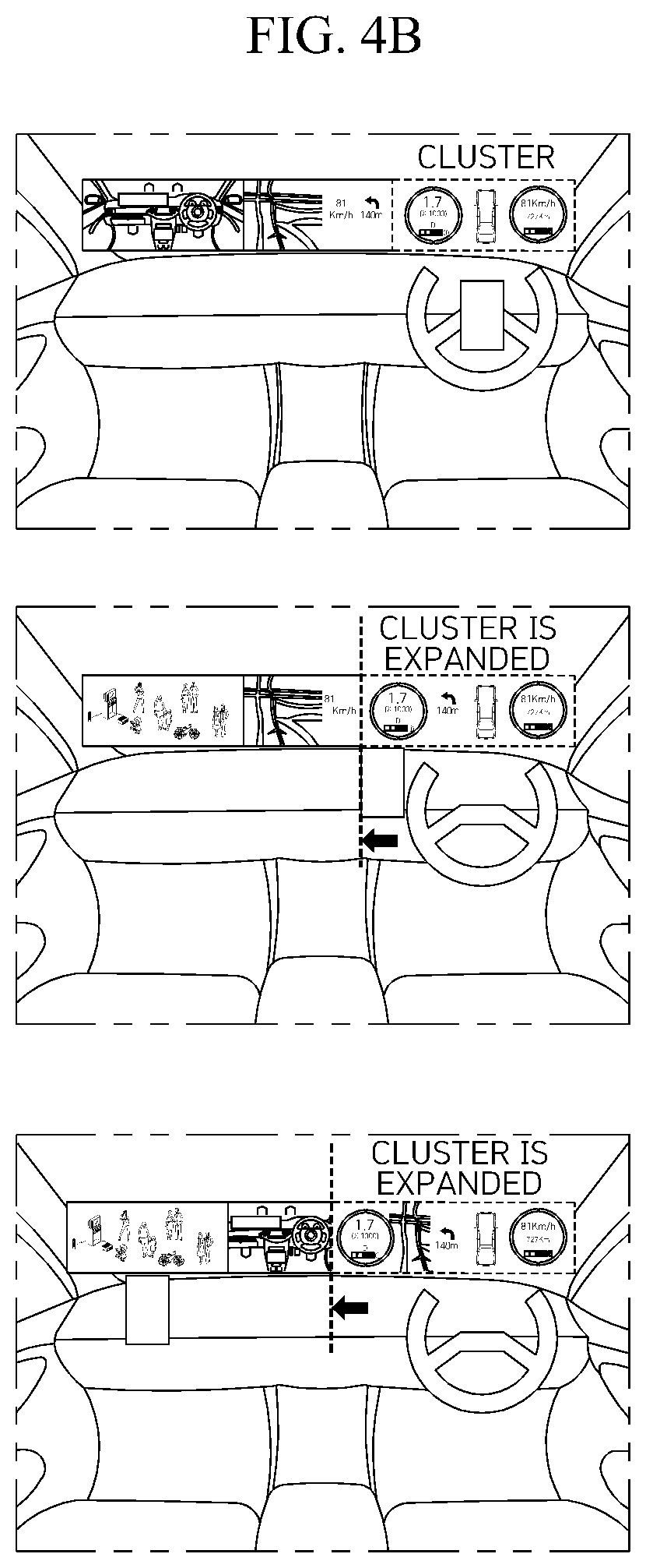 Patent US12090847 Figure 7 – Apparatus and method for controlling display