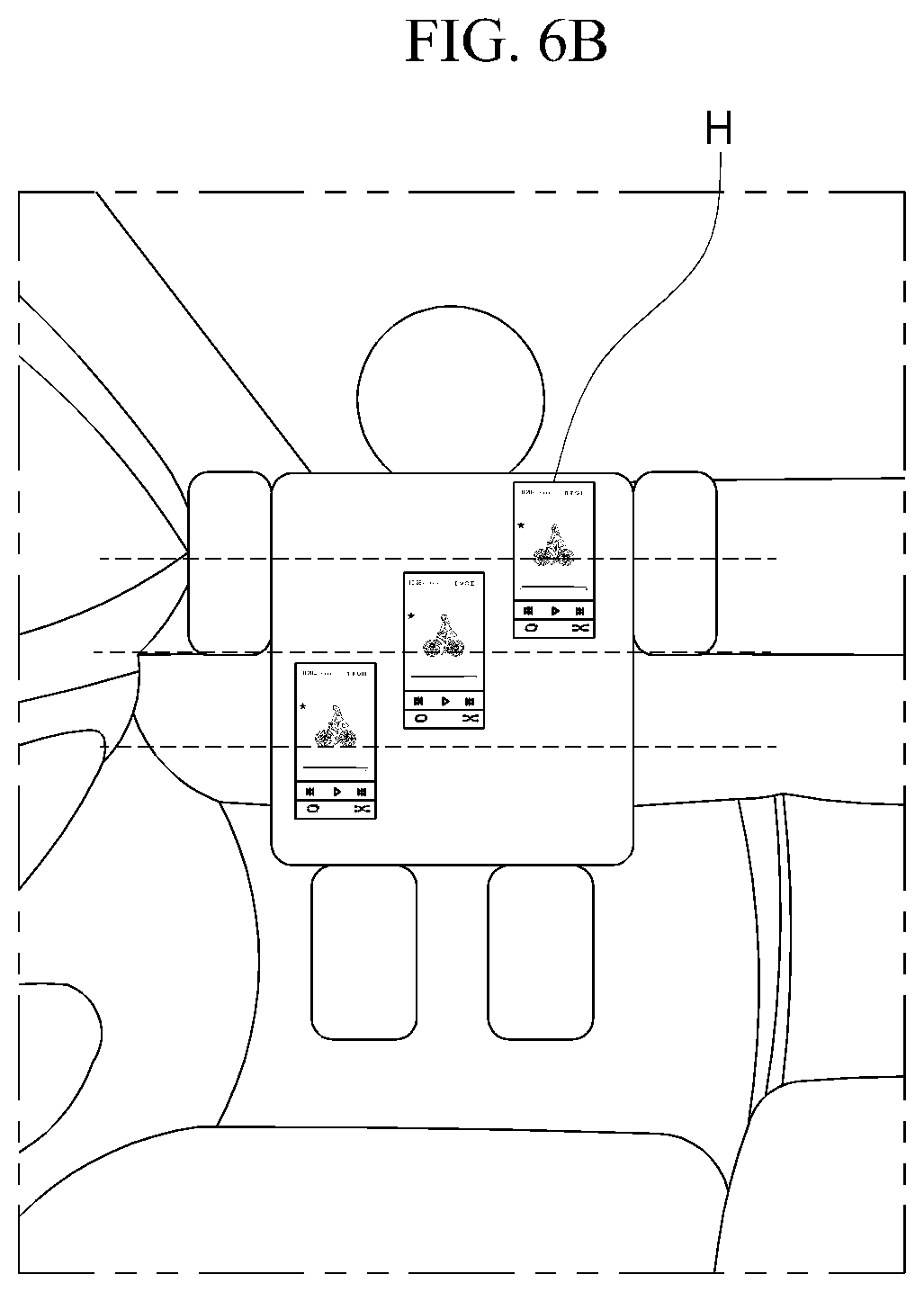 Patent US12090847 Figure 10 – Apparatus and method for controlling display