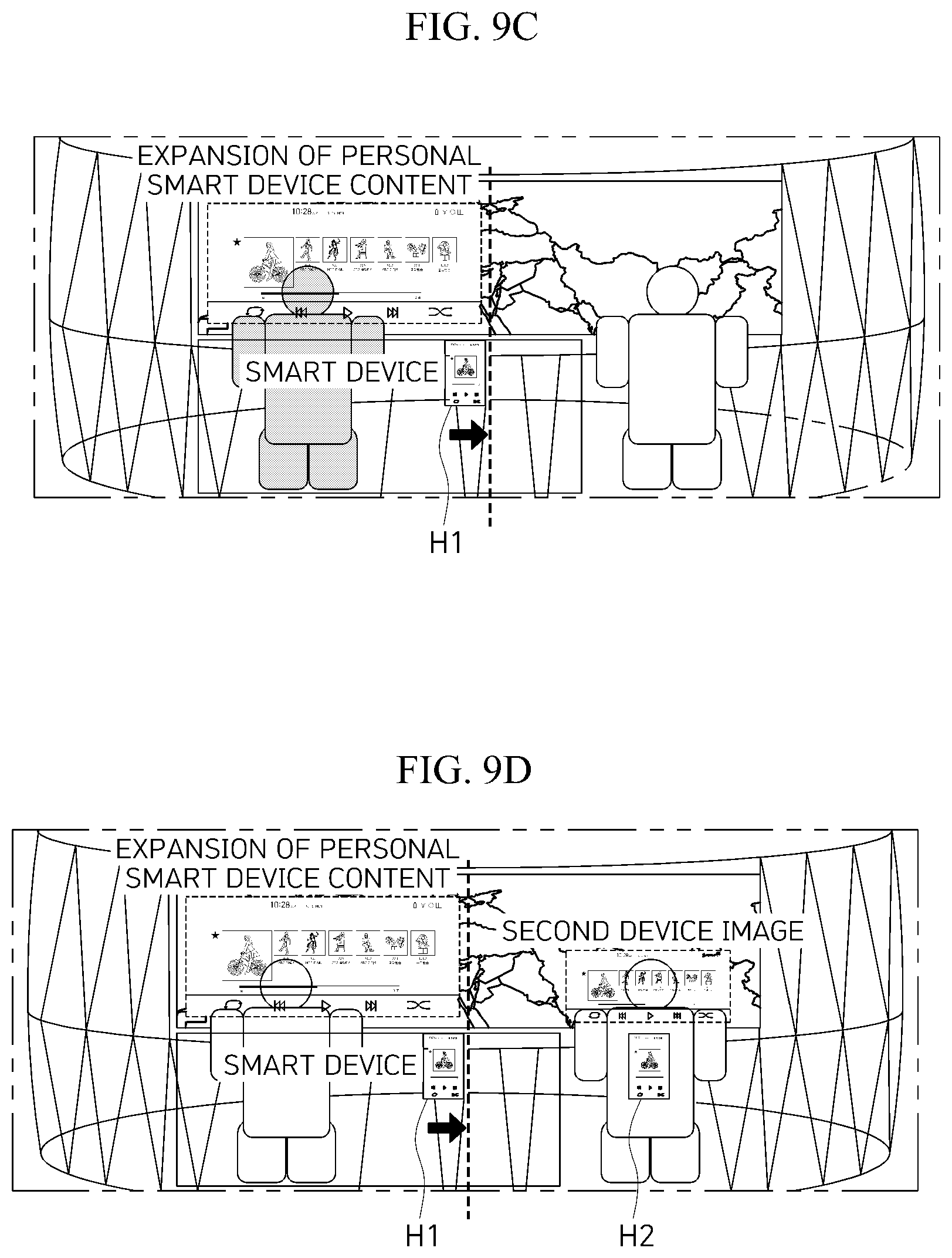 Patent US12090847 Figure 15 – Apparatus and method for controlling display