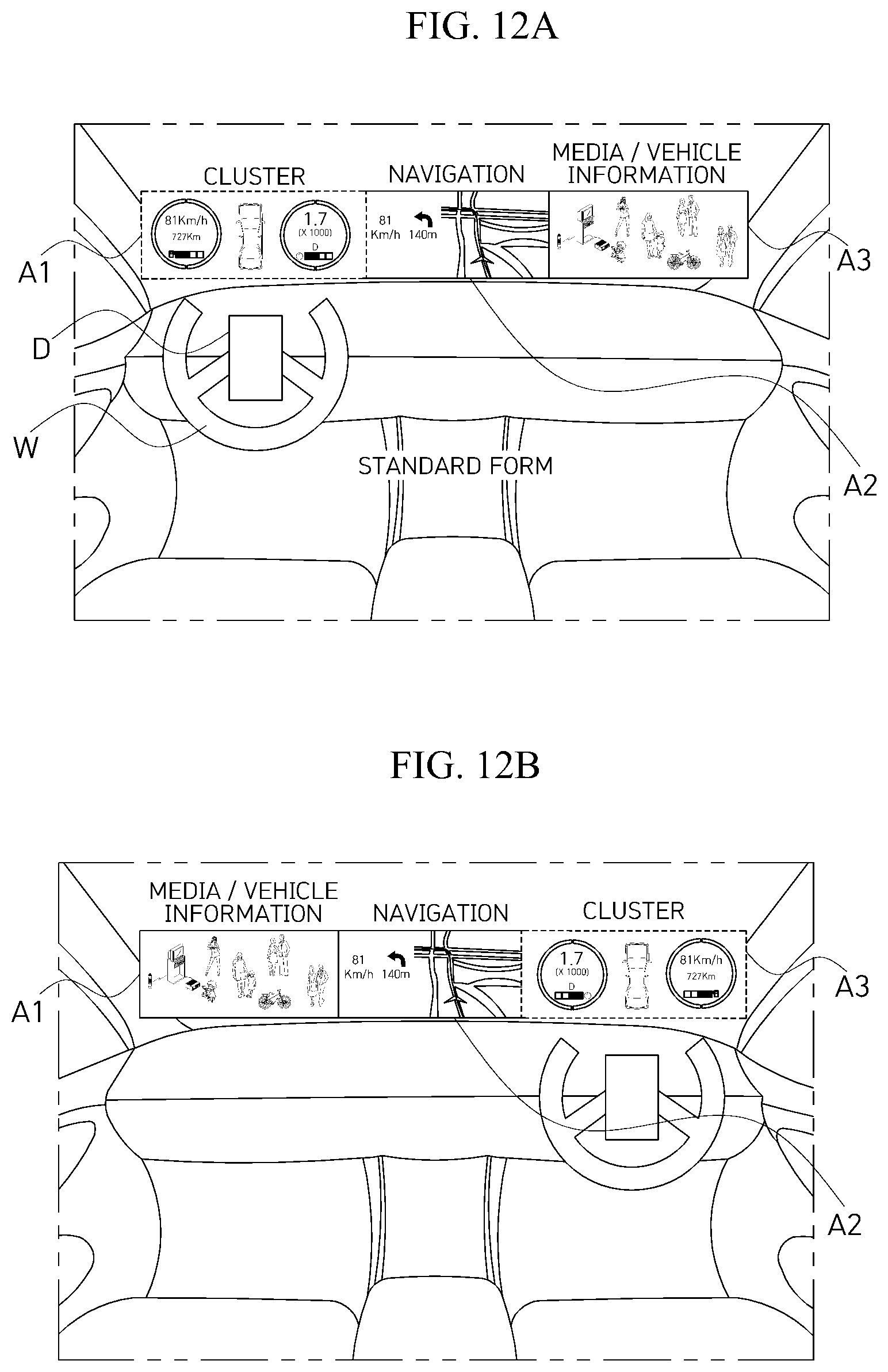 Patent US12090847 Figure 20 – Apparatus and method for controlling display