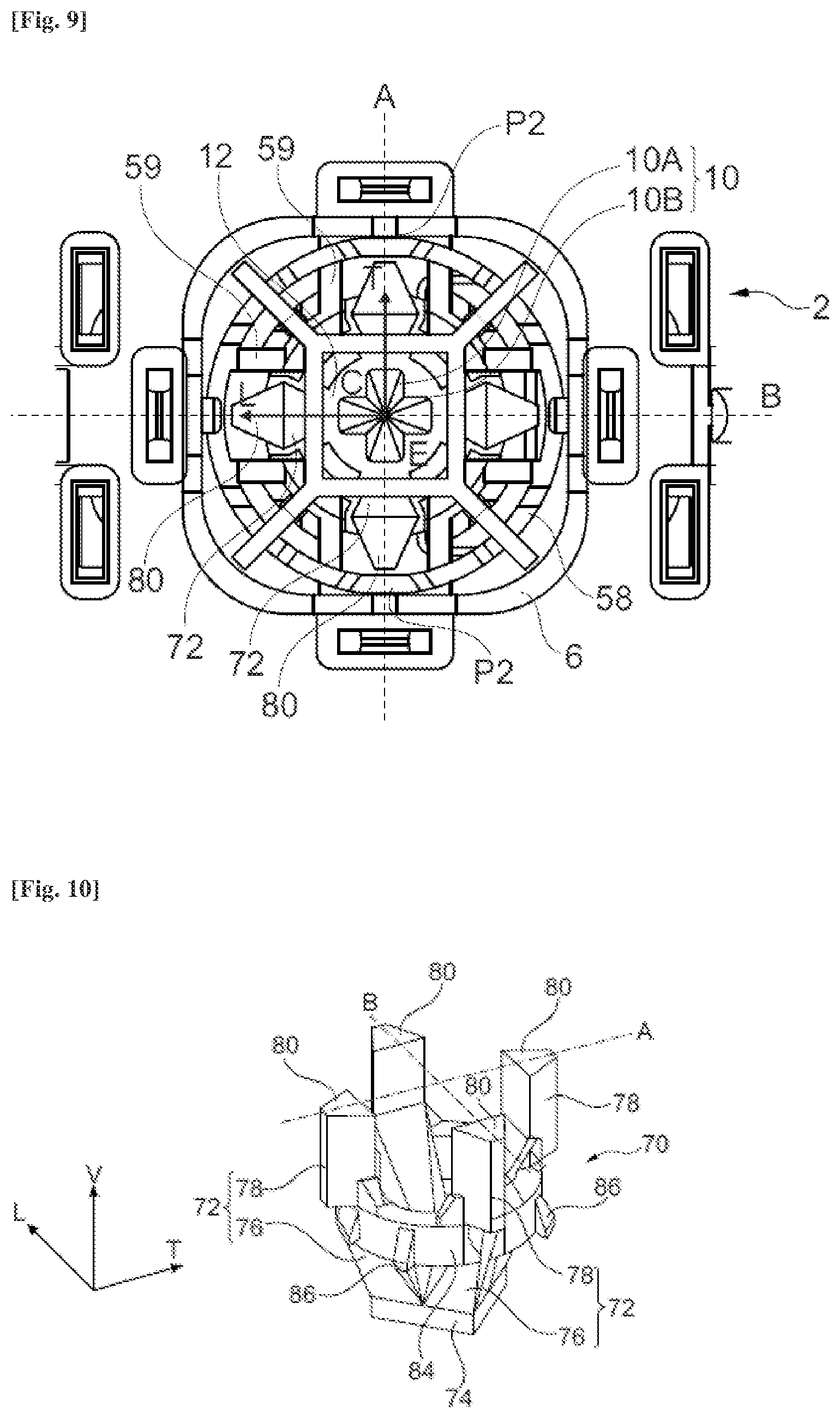 Patent US12090848 Figure 6 – Interface for controlling at least one function of a unit of a motor vehicle