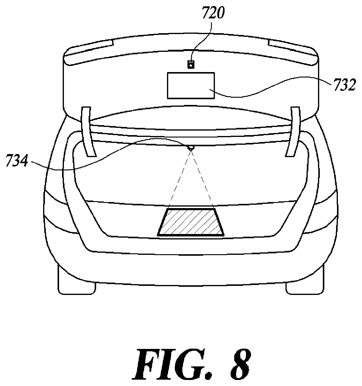 Patent US12090851 Figure 6 – Method and device for guiding item arrangement in vehicle