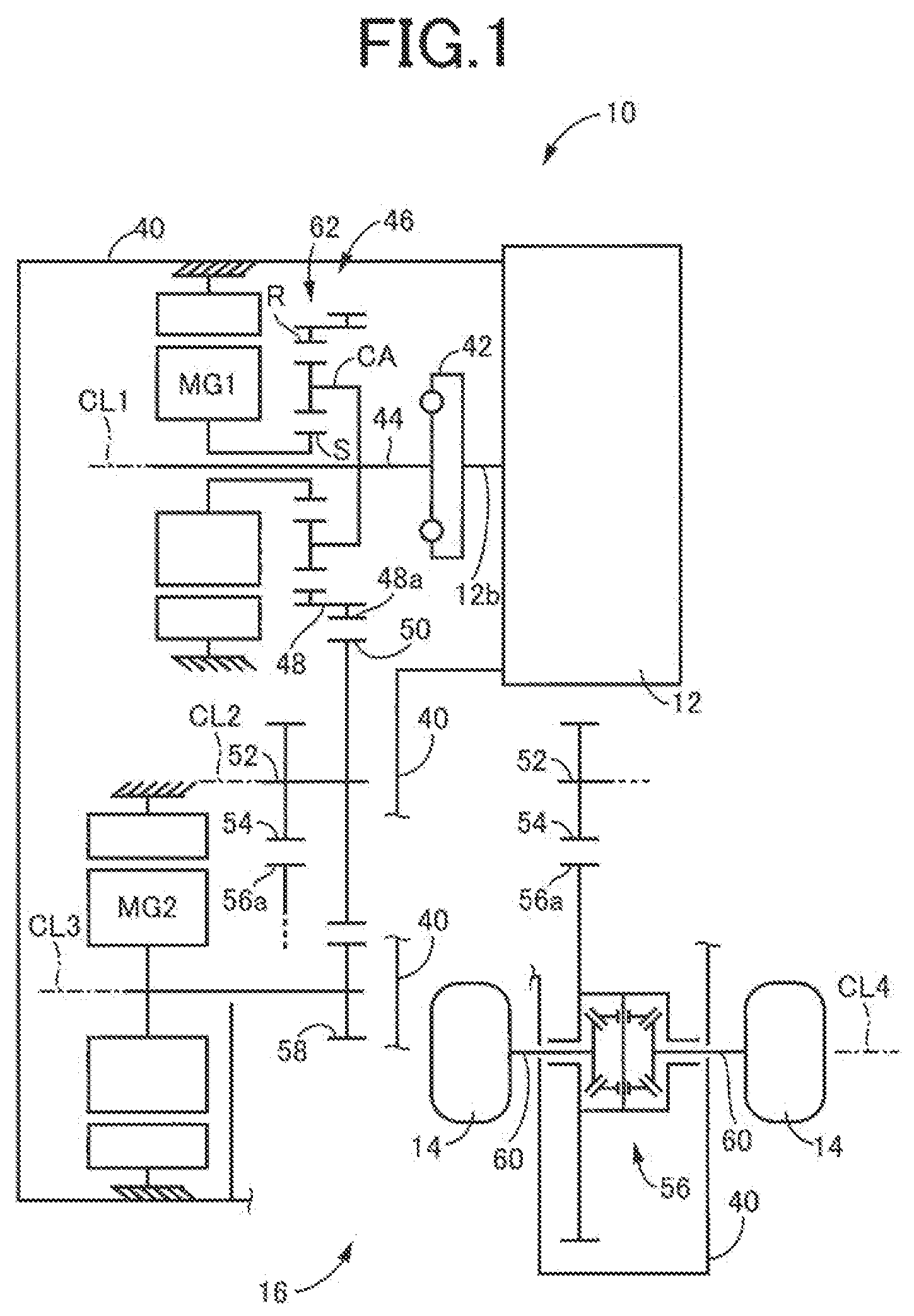 Patent US12090855 Figure 1 – Electric vehicle