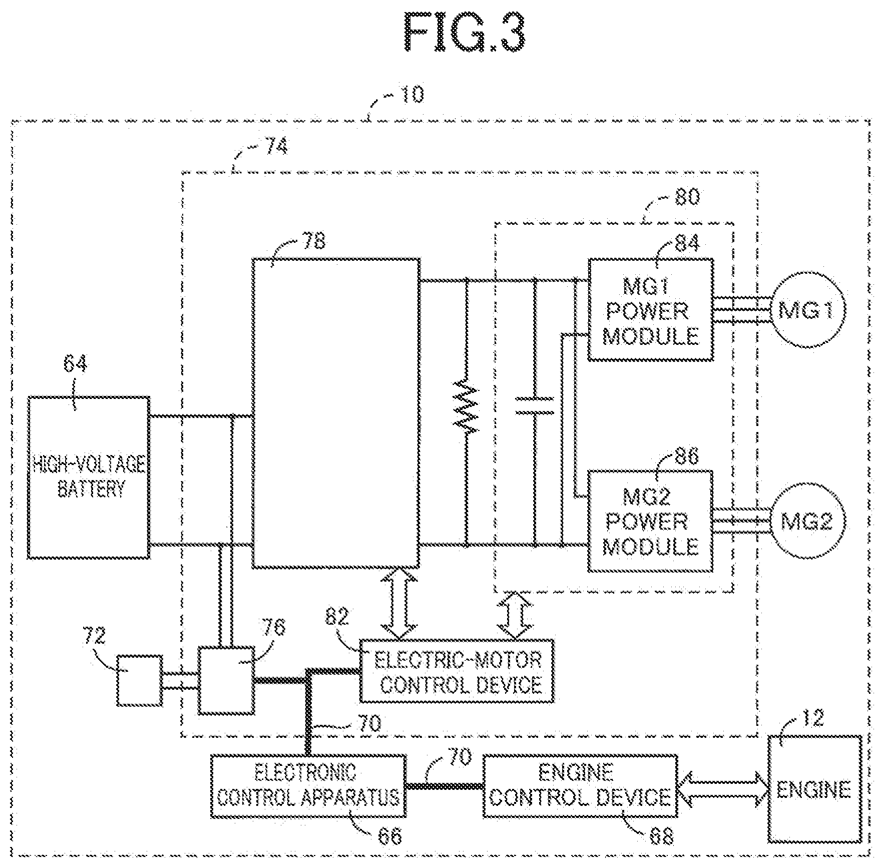 Patent US12090855 Figure 3 – Electric vehicle