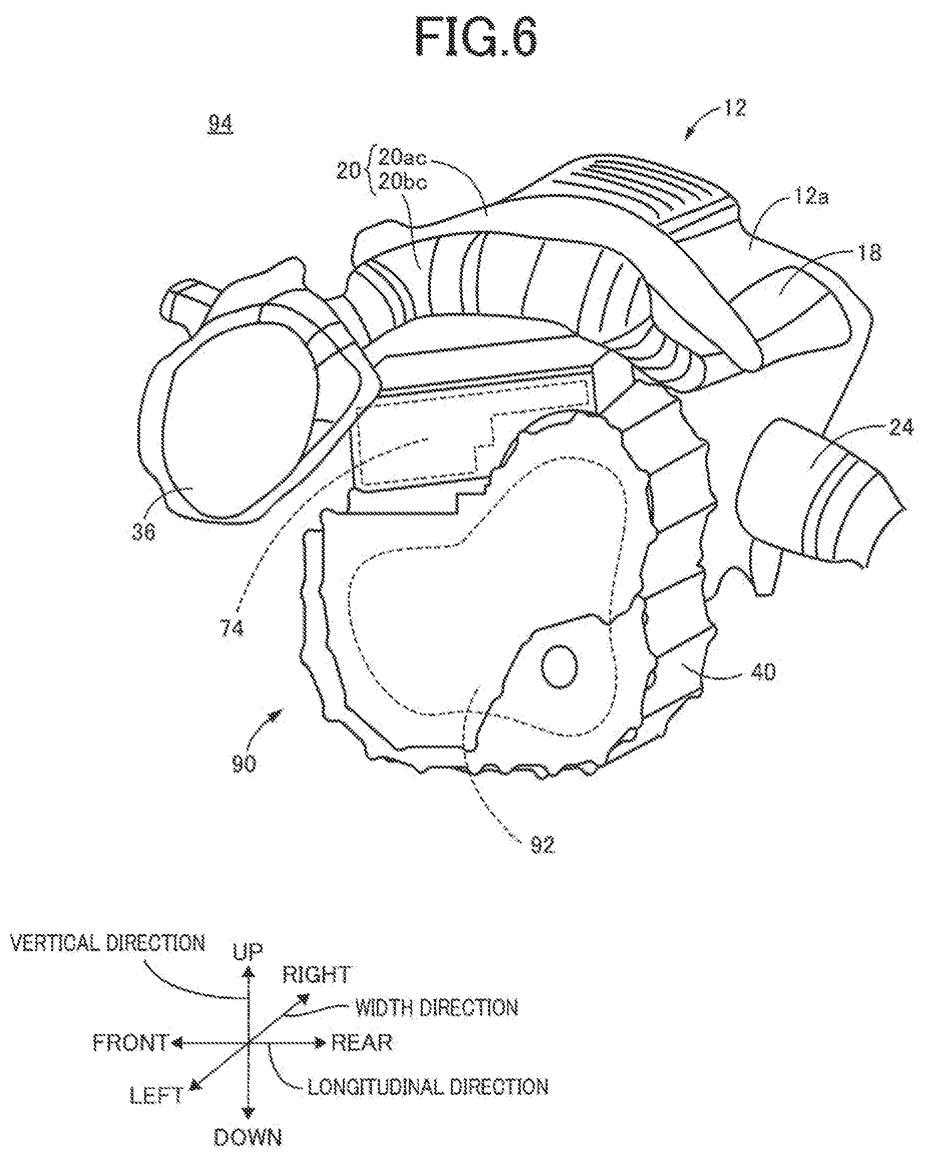 Patent US12090855 Figure 6 – Electric vehicle