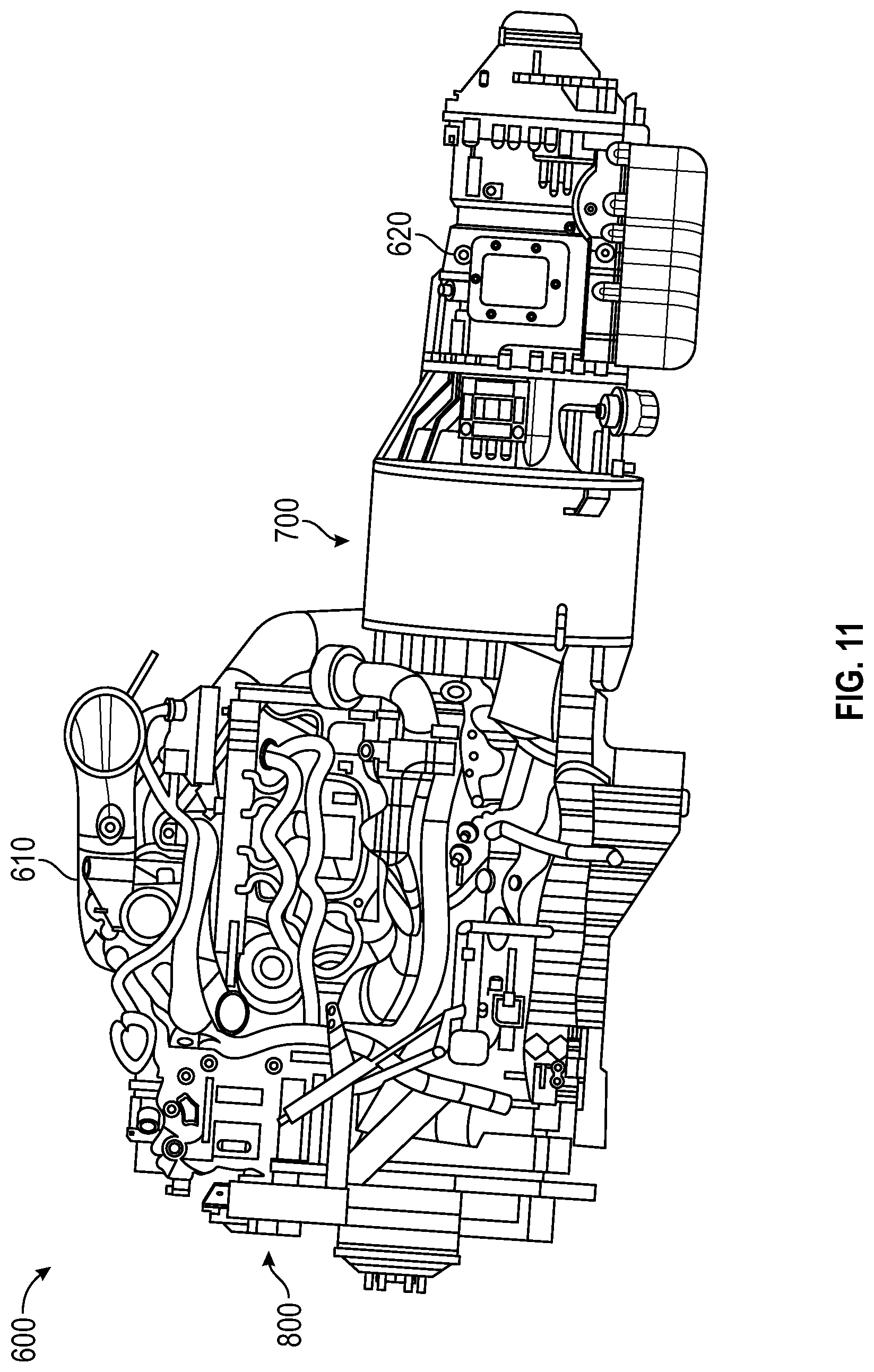 Patent US12090856 Figure 11 – Electrified military vehicle