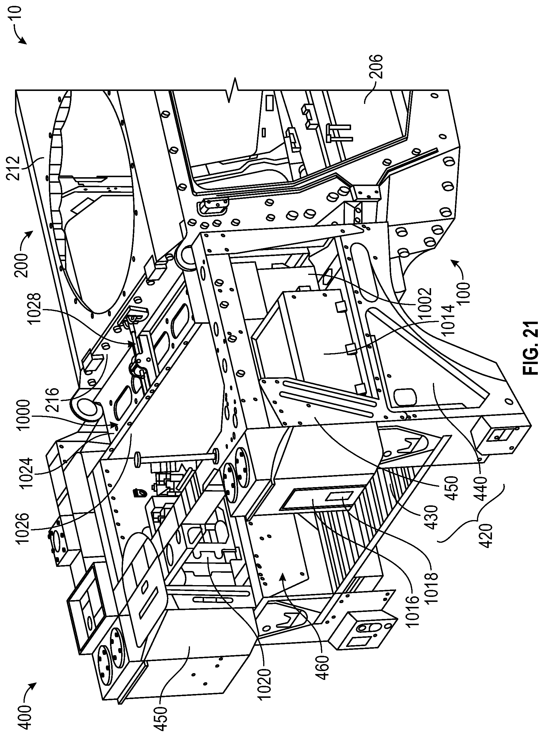 Patent US12090856 Figure 20 – Electrified military vehicle