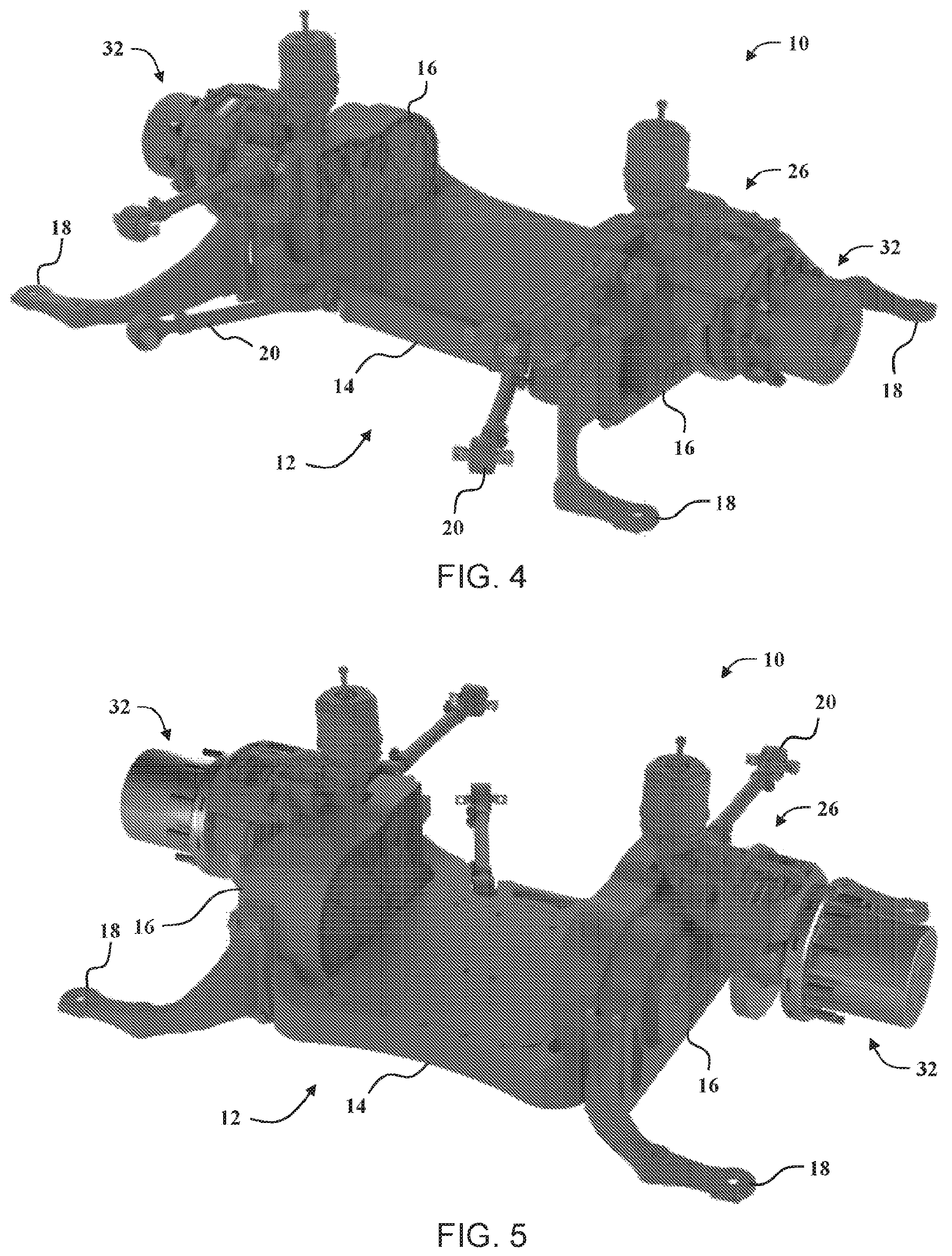 Patent US12090858 Figure 4 – Axle assembly for low floor vehicle