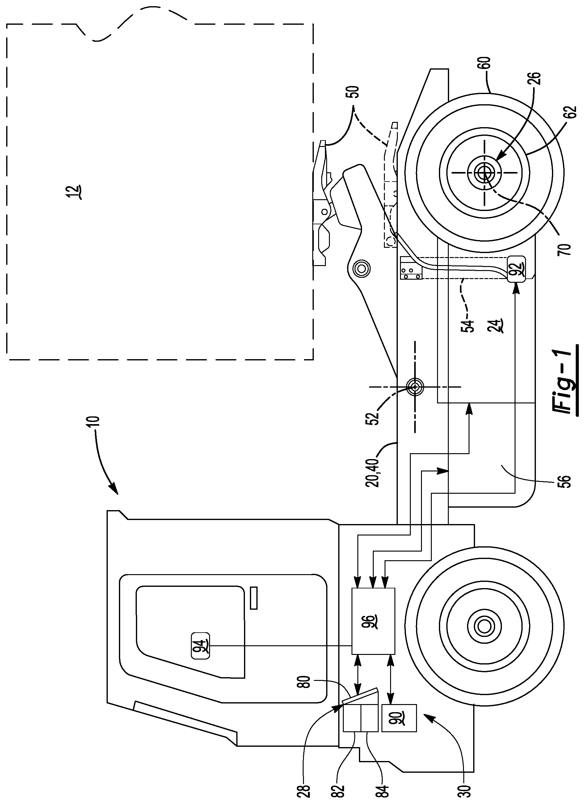 Patent US12090860 Figure 1 – Method of controlling a vehicle having a one-pedal driving system