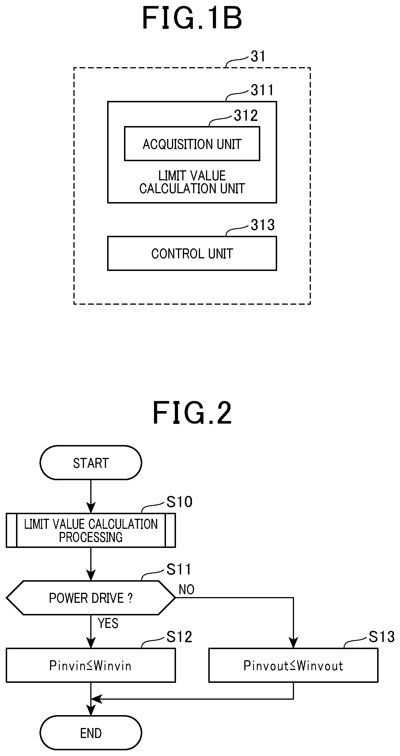 Patent US12090864 Figure 2 – Control device for protecting power storage device