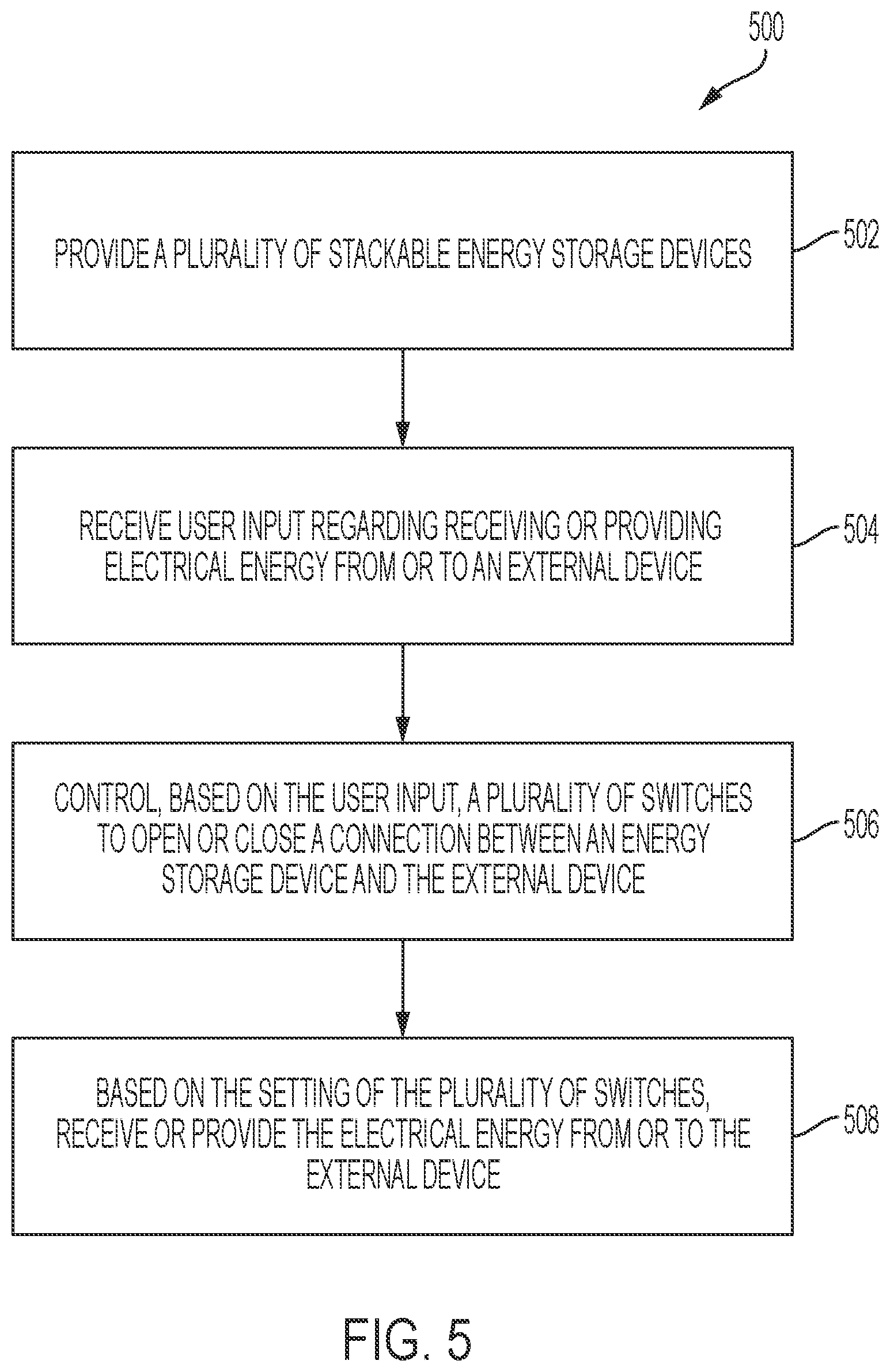 Patent US12090872 Figure 5 – Systems, methods, and apparatus for managing storage or delivery of electrical energy
