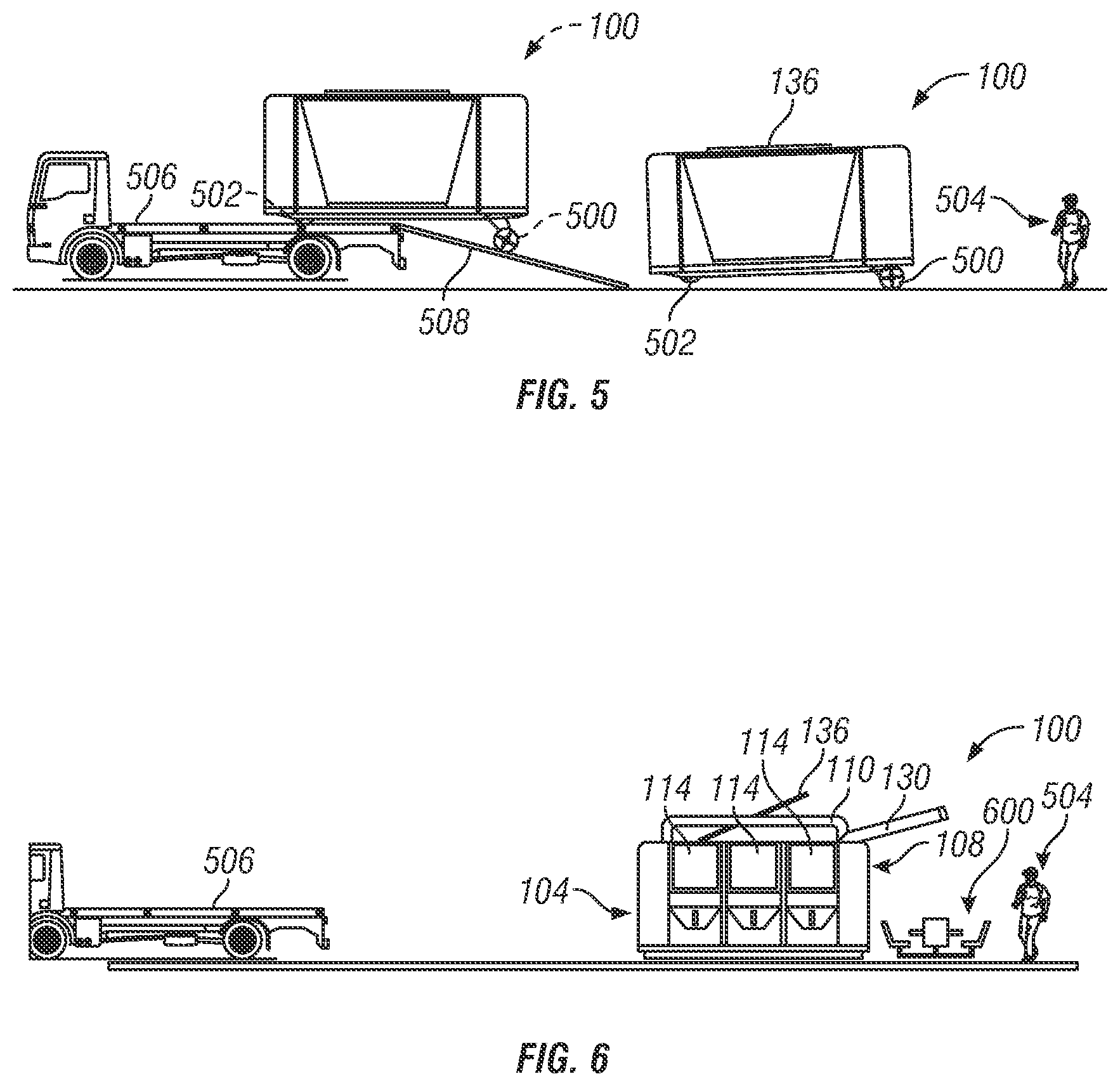 Patent US12090876 Figure 4 – Mobile EV charging station