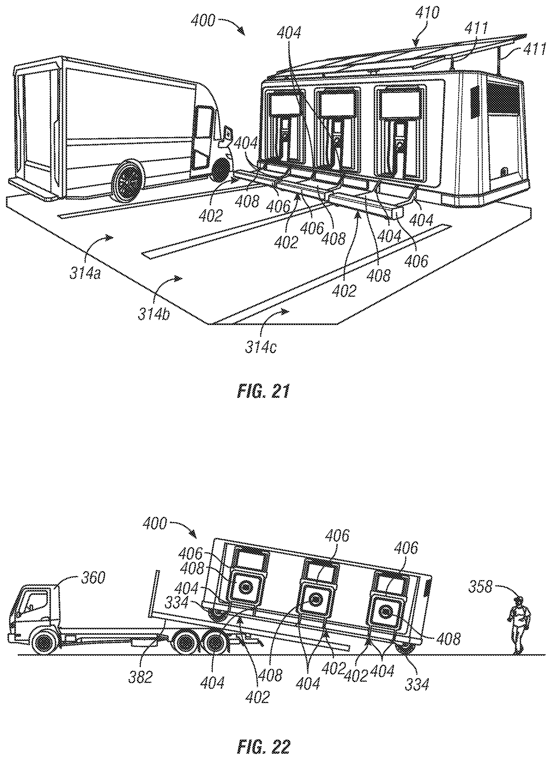 Patent US12090876 Figure 15 – Mobile EV charging station