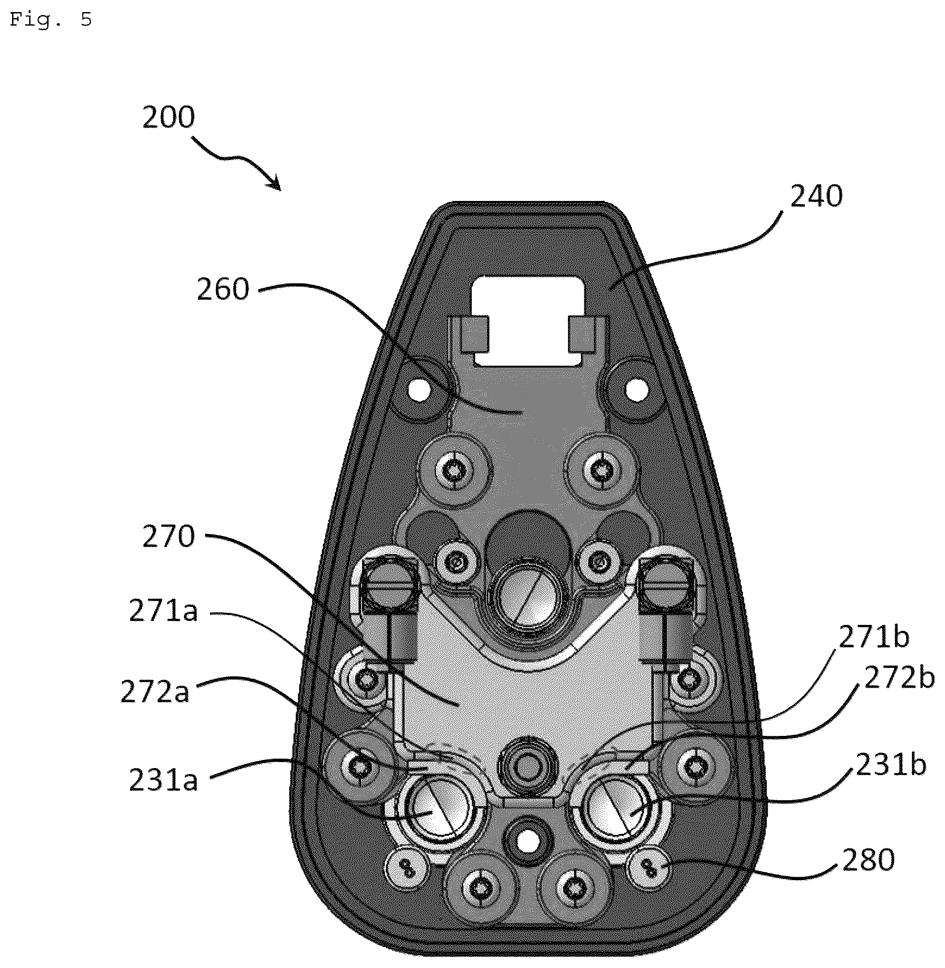 Patent US12090877 Figure 5 – Electric vehicle charging connector and electric vehicle charging assembly comprising same
