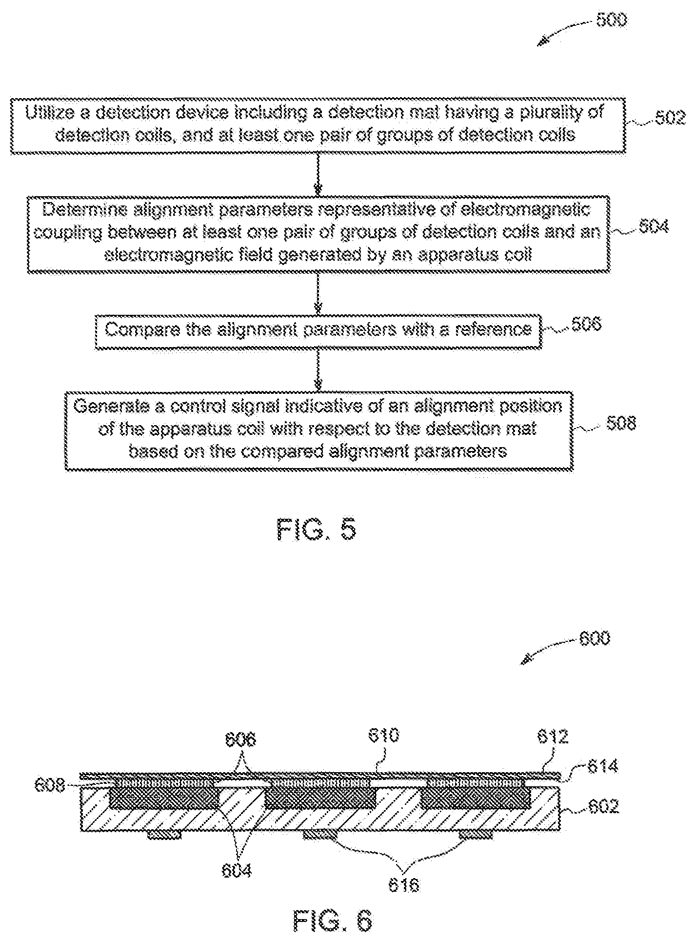 Patent US12090880 Figure 5 – System and method for determining an alignment of an apparatus coil