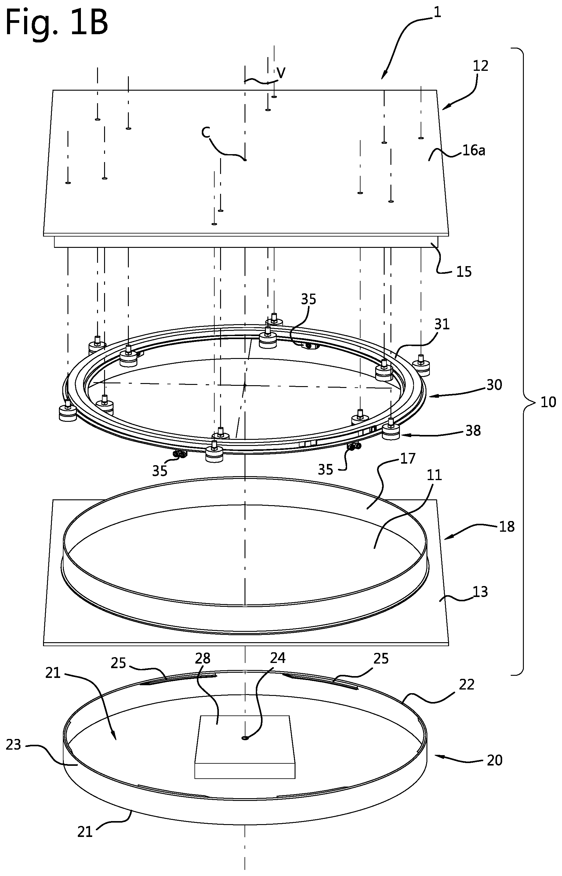 Patent US12090884 Figure 2 – Battery exchange system and method