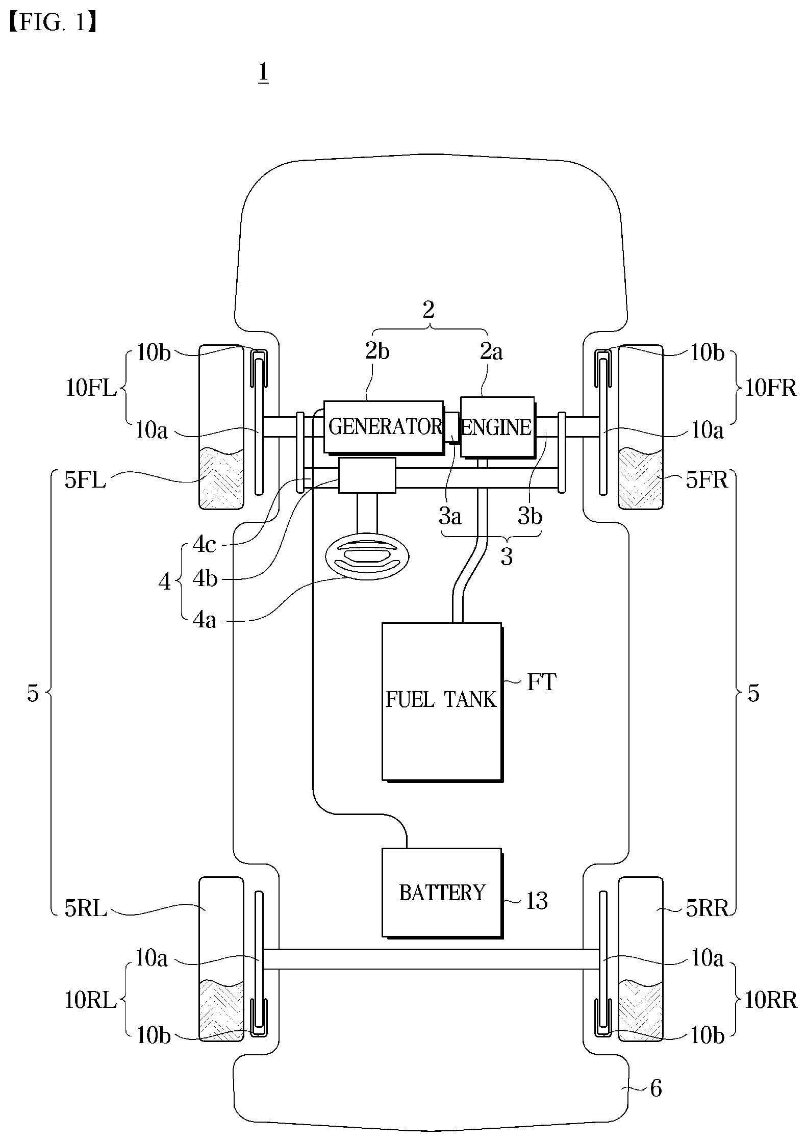 Patent US12090892 Figure 1 – Brake apparatus and method for controlling same