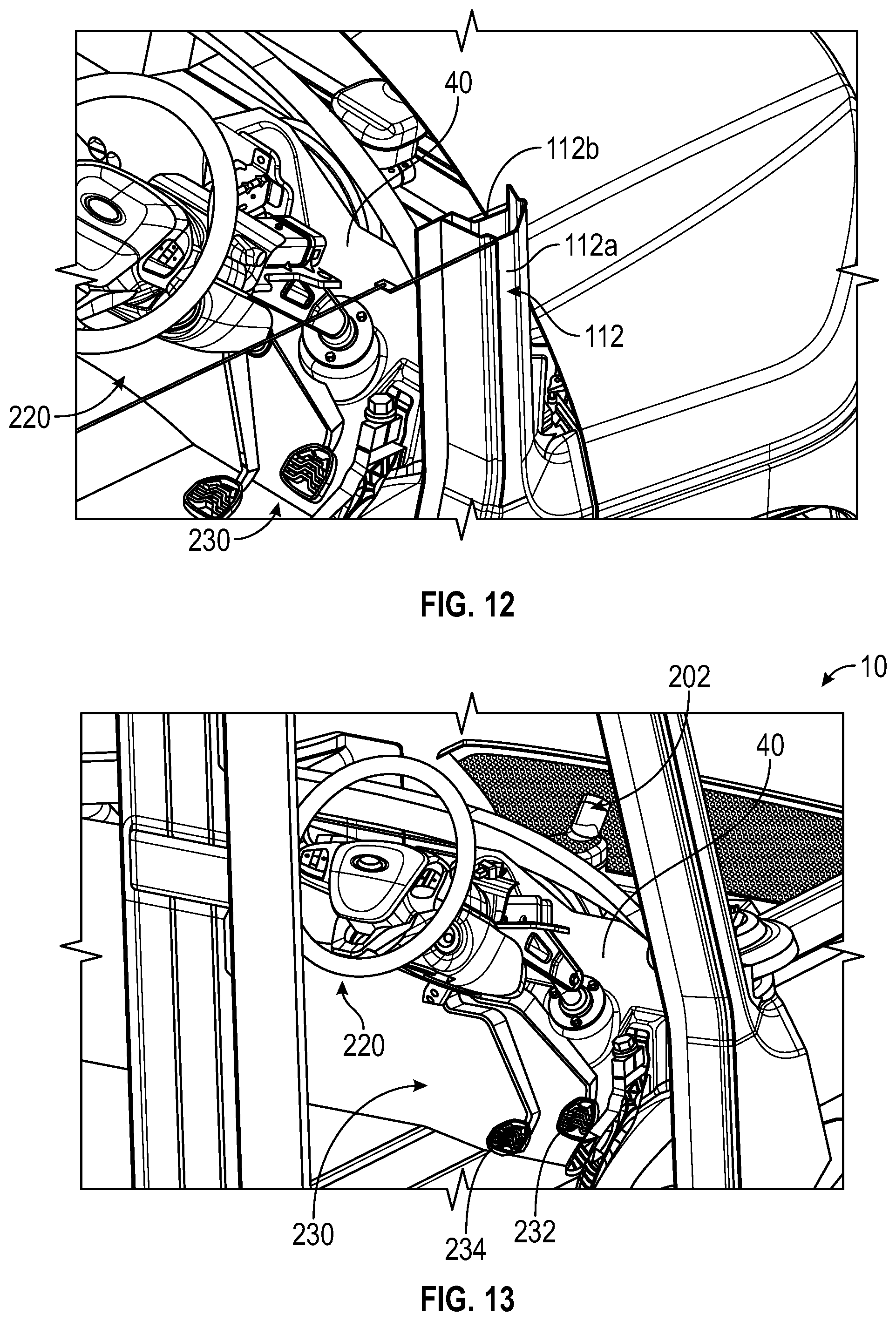 Patent US12090894 Figure 11 – Repositionable seat for delivery vehicle