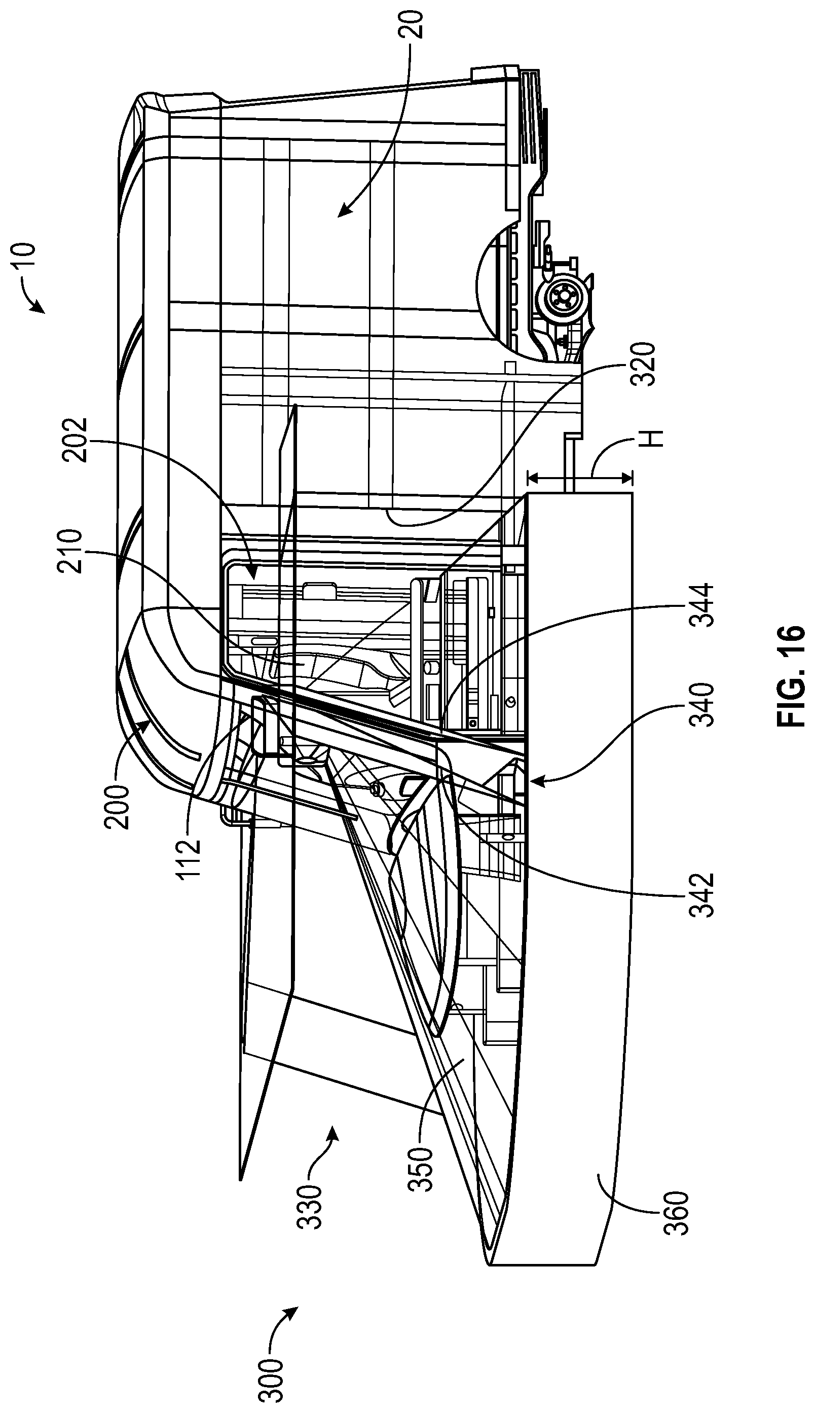 Patent US12090894 Figure 14 – Repositionable seat for delivery vehicle