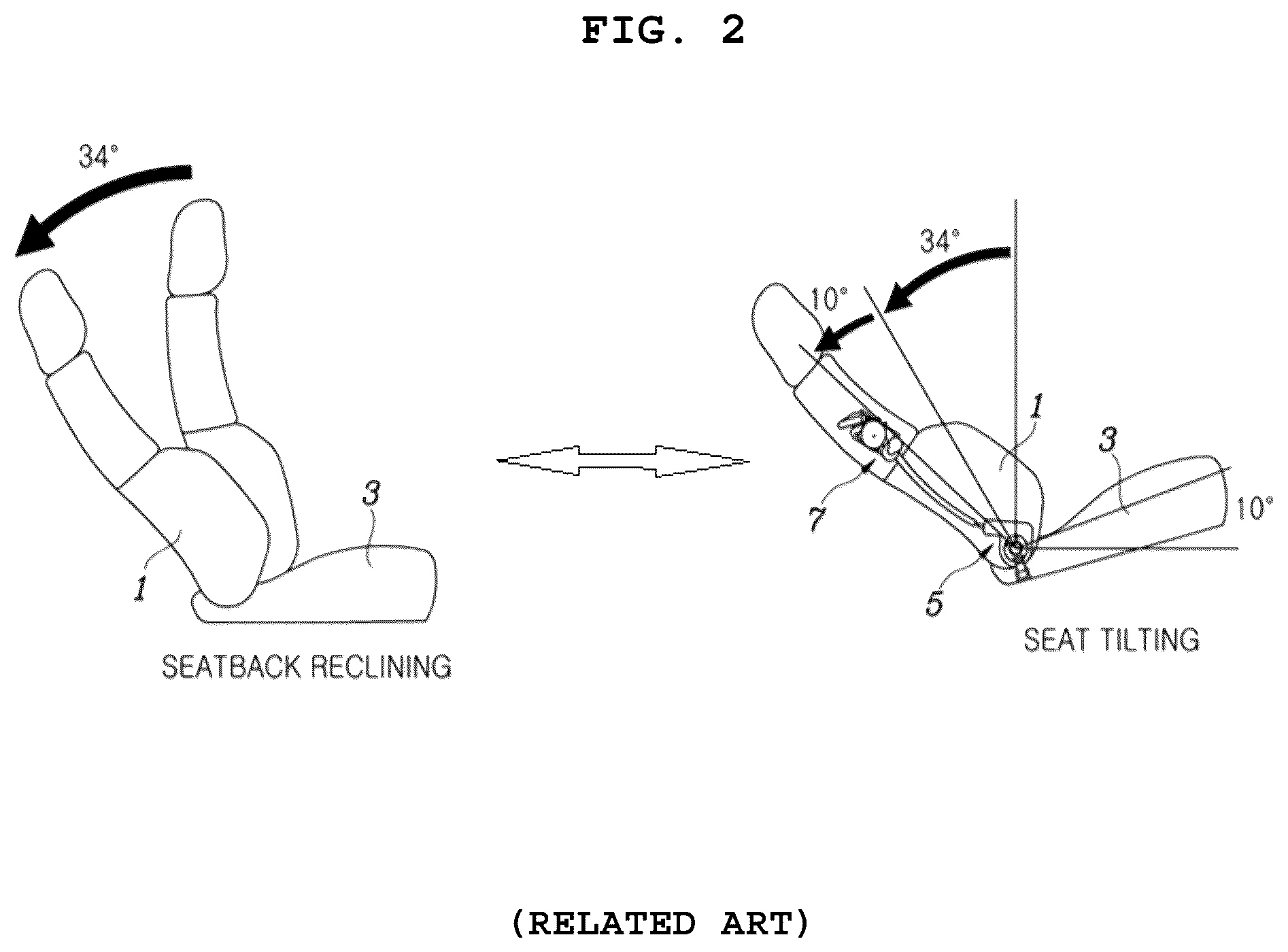 Patent US12090897 Figure 3 – Vehicle seat
