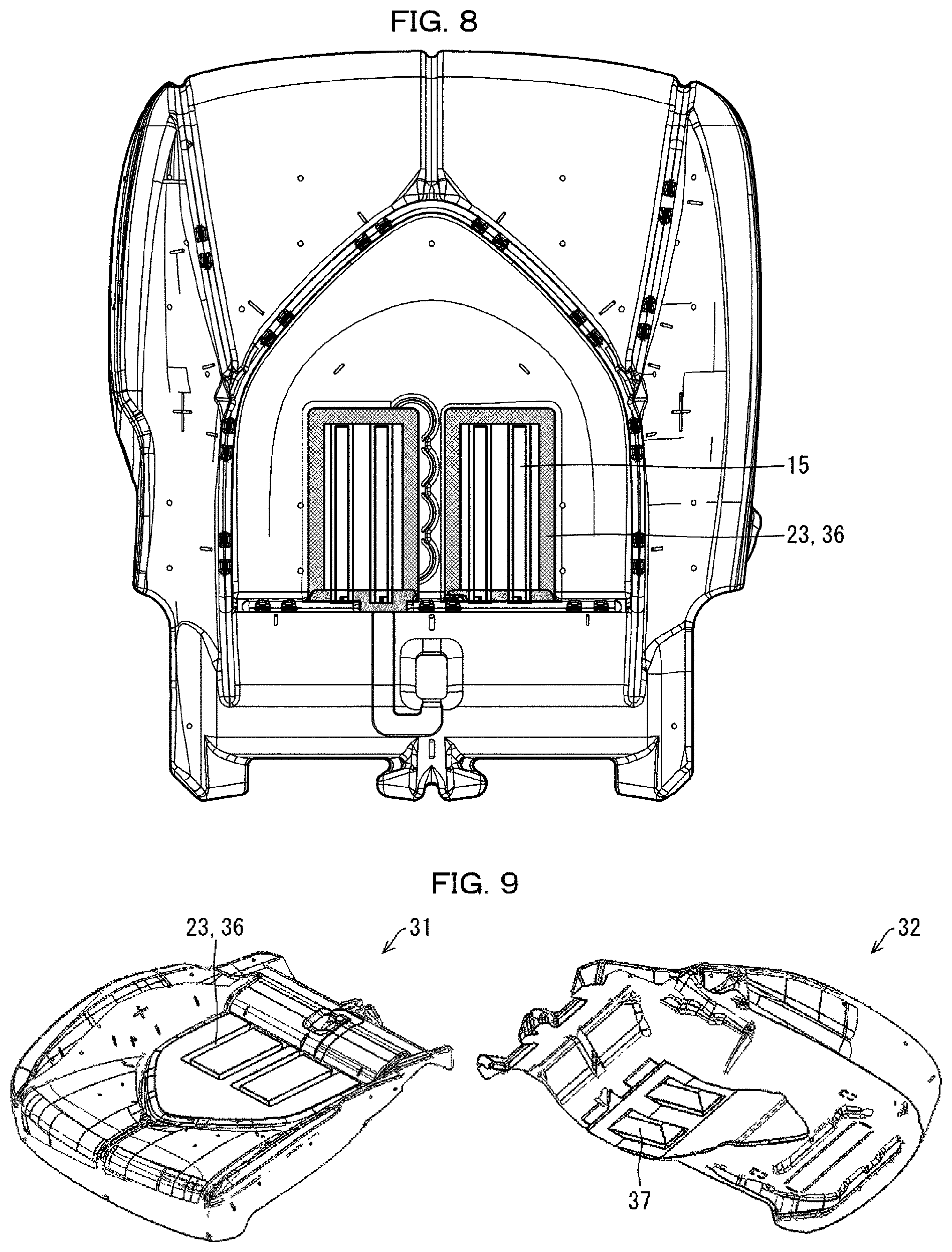 Patent US12090904 Figure 5 – Seat