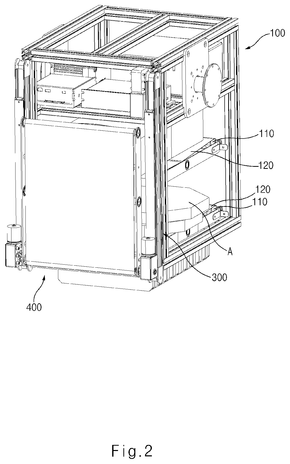Patent US12090908 Figure 2 – Mobile object