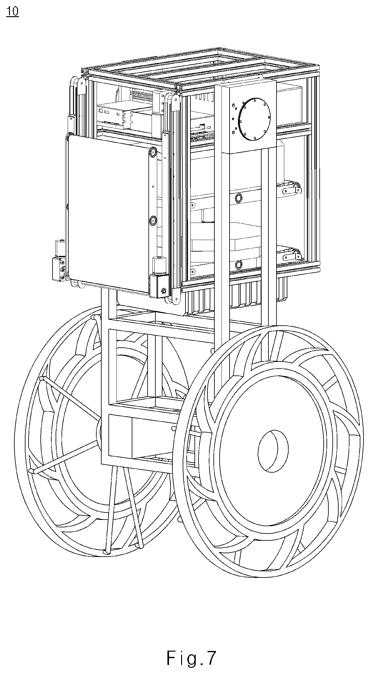 Patent US12090908 Figure 7 – Mobile object