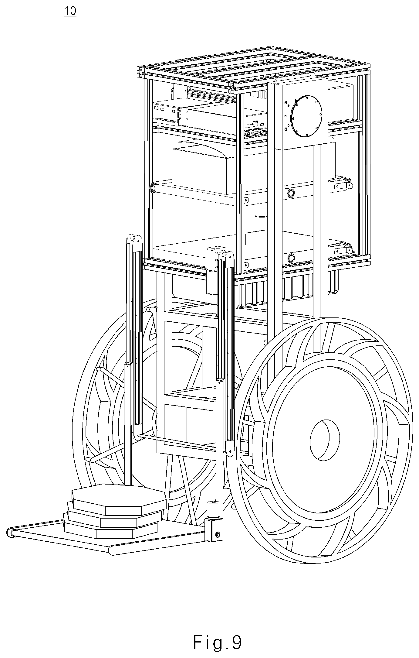Patent US12090908 Figure 9 – Mobile object