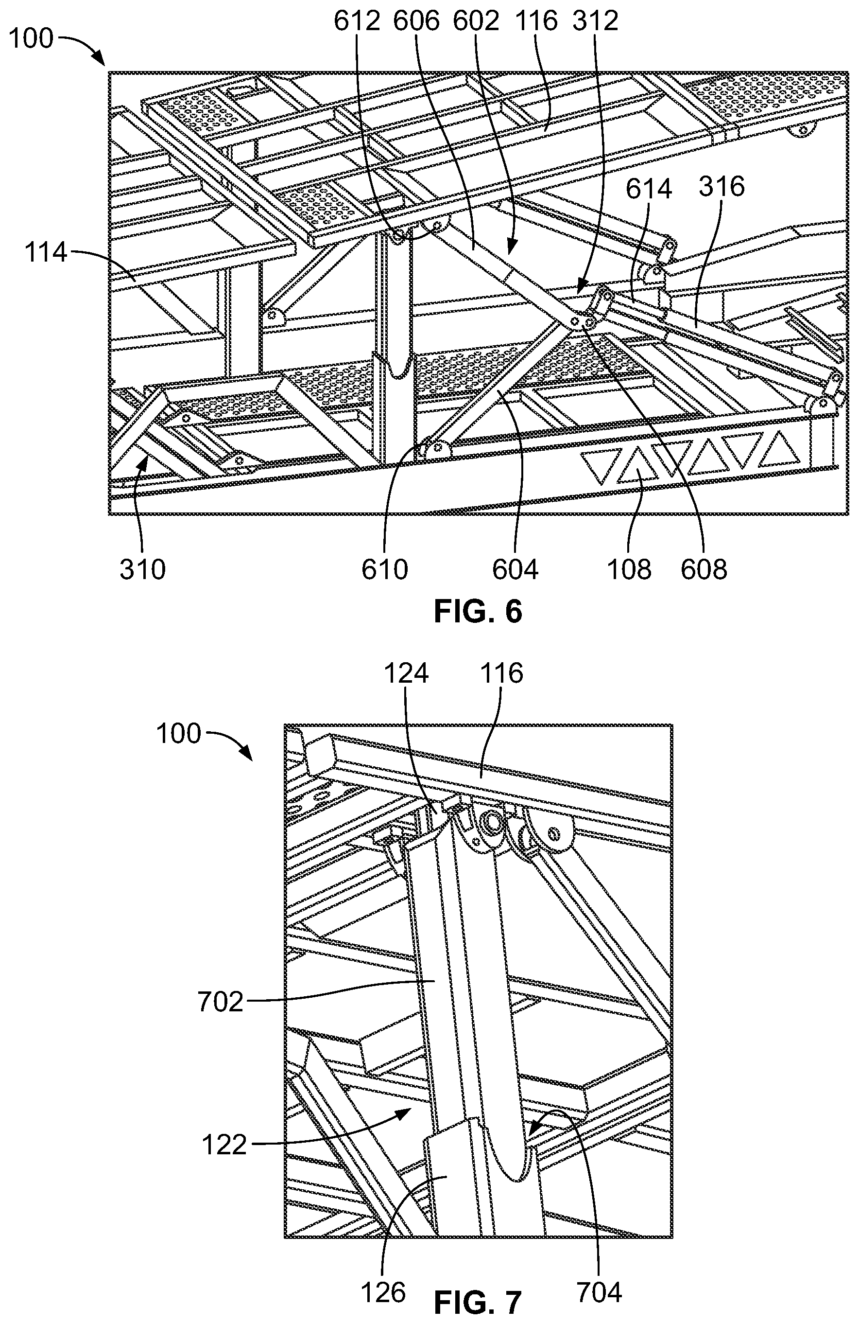 Patent US12090909 Figure 4 – Multi-vehicle transport trailer