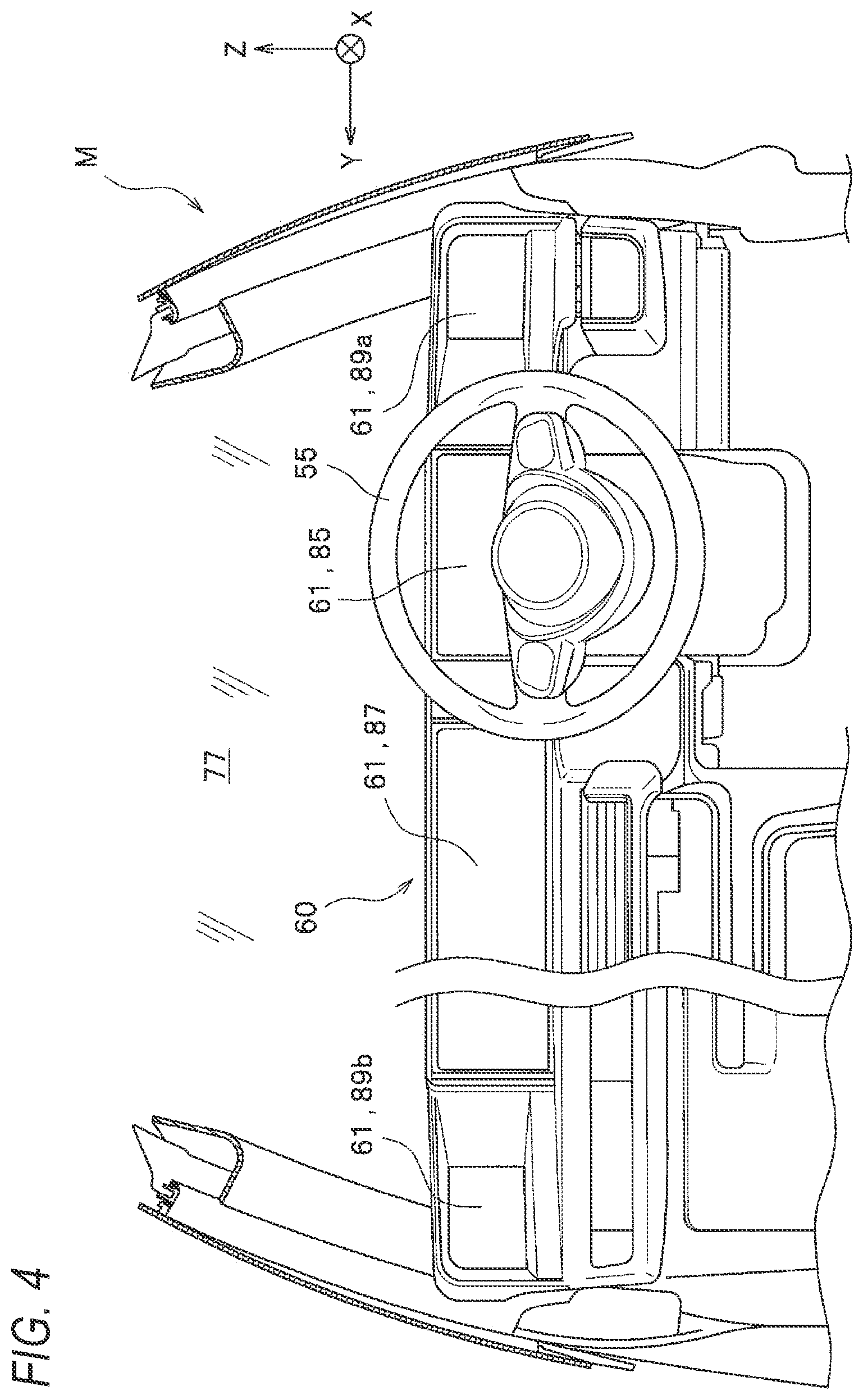 Patent US12090913 Figure 4 – Information presentation device for autonomous vehicle